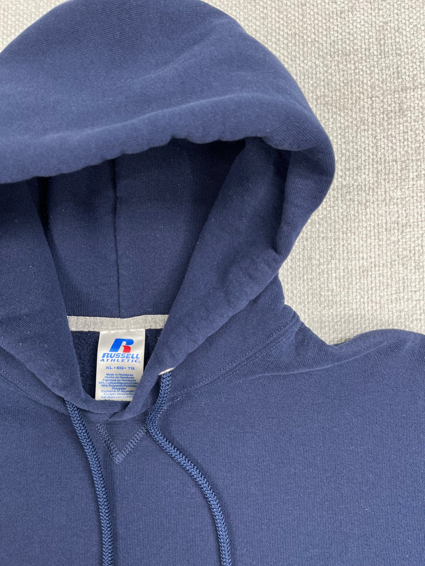 Y2K Navy Russell Hoodie
