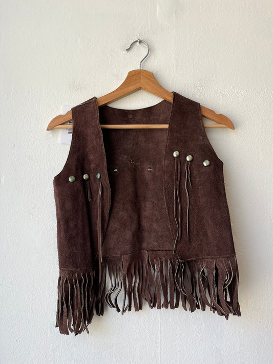70’s Suede Fringe Vest