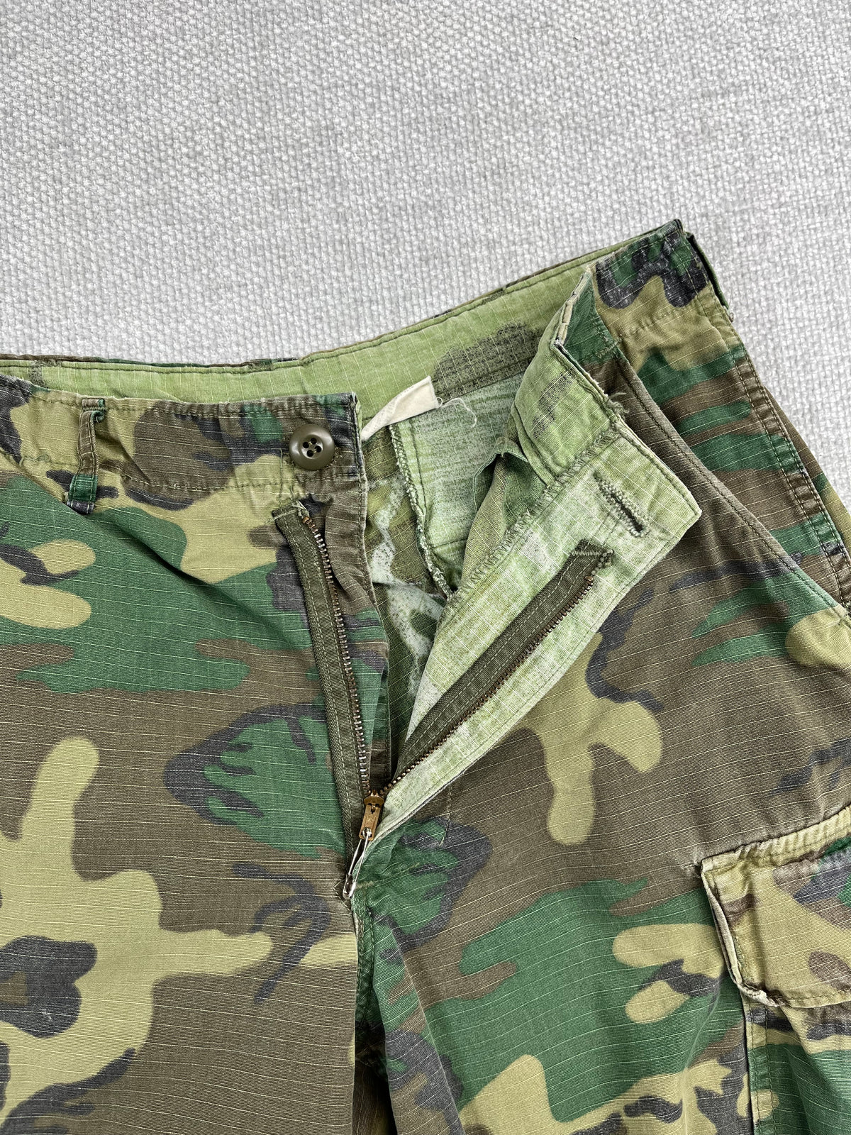 60's Jungle Camo Pants 28"