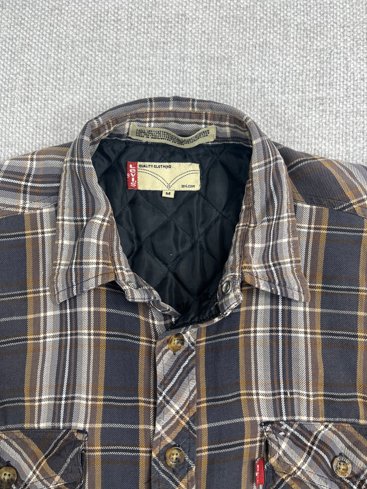 Y2K Levi's Brown Flannel