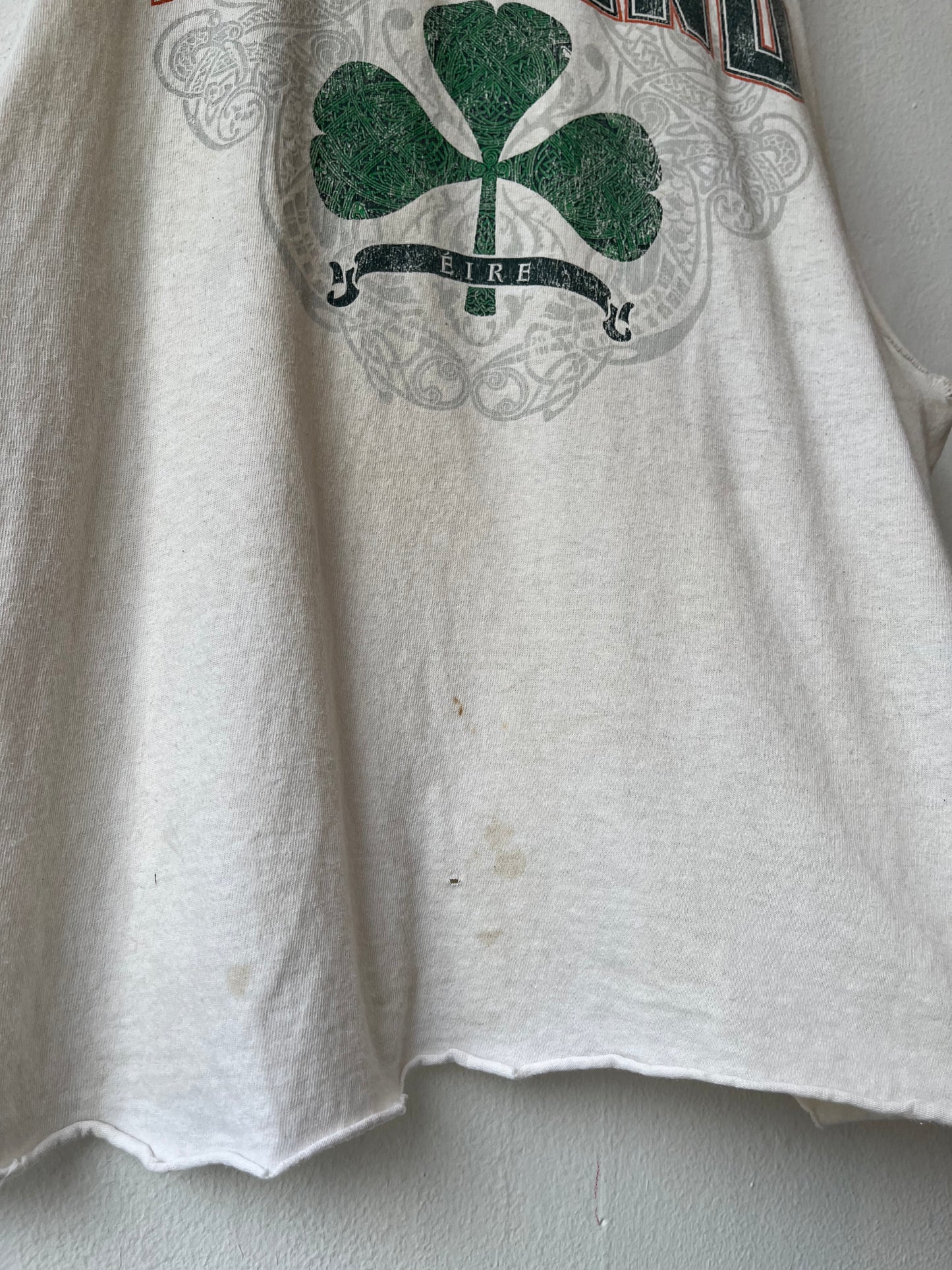 Y2K Ireland Cutoff T-Shirt