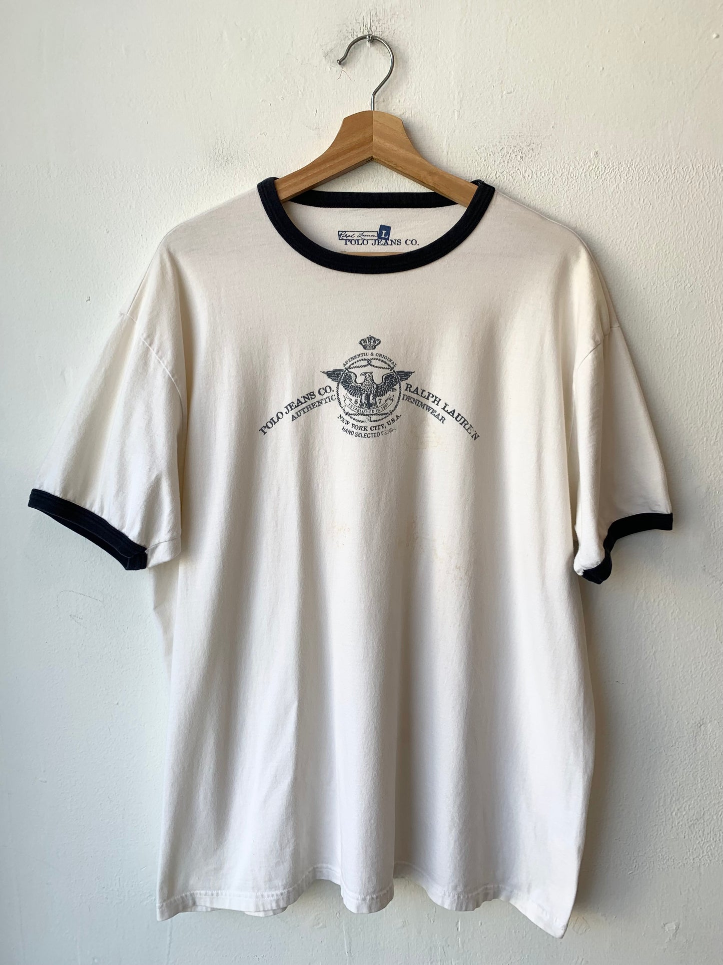 Y2K Polo Jeans Ringer Shirt