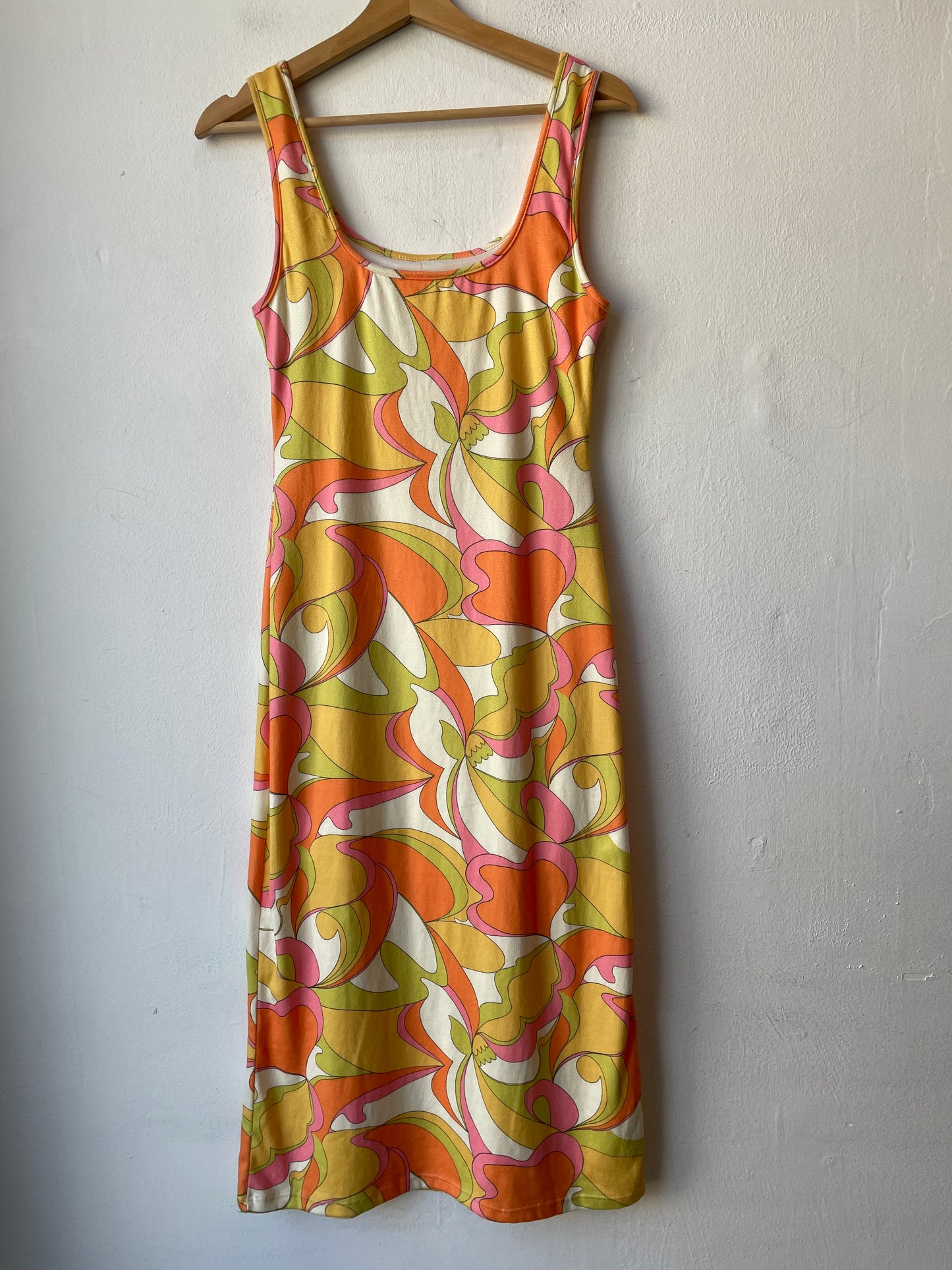 70's Cotton Maxi Dress