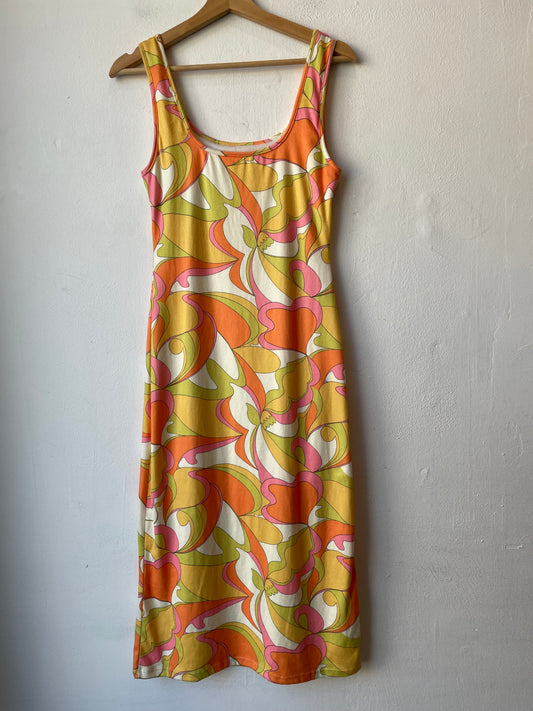 70's Cotton Maxi Dress
