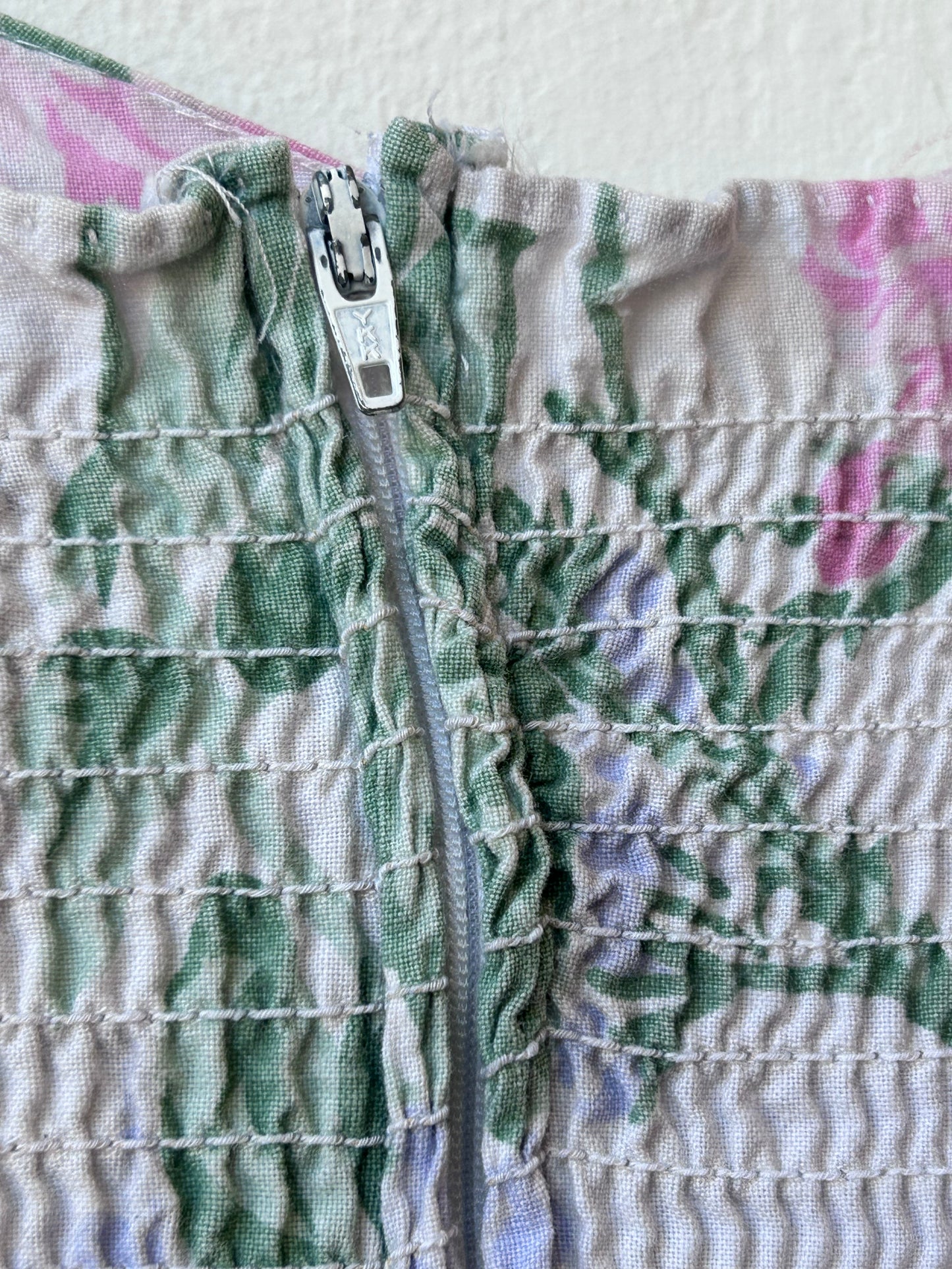 90’s Cotton Floral Dress