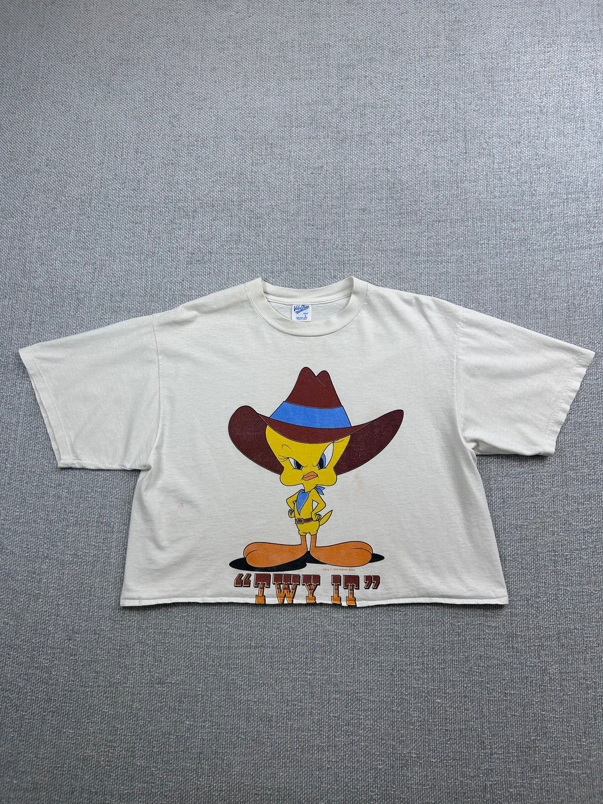 1993 Tweety Cropped T-Shirt