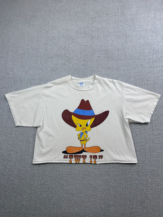 1993 Tweety Cropped T-Shirt