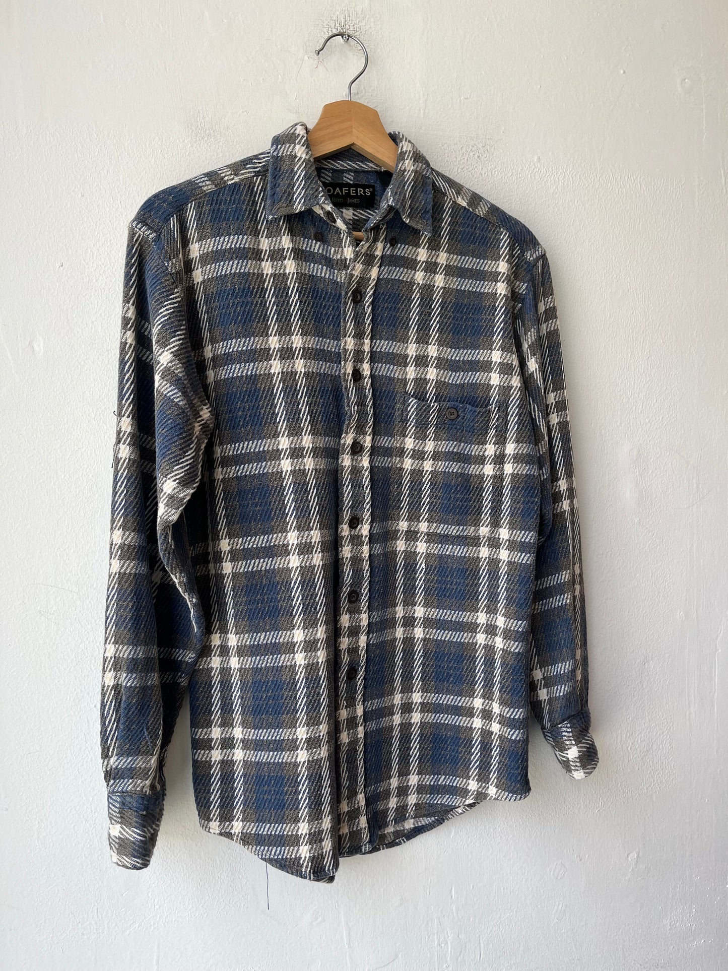 90's Plaid Cotton Flannel