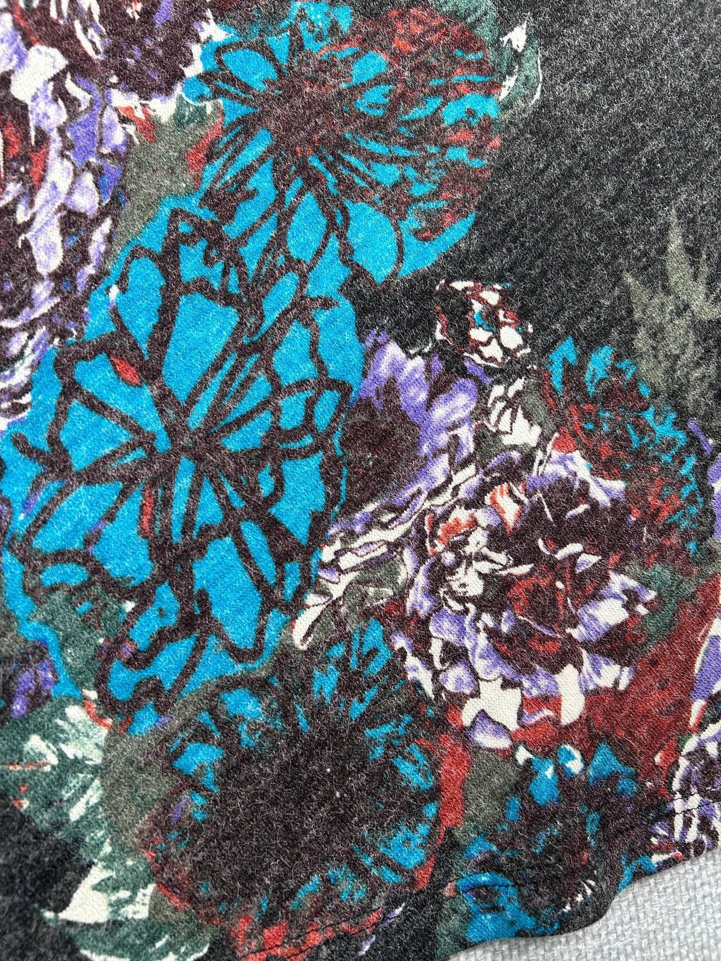 Y2K Floral Boat Neck Dress