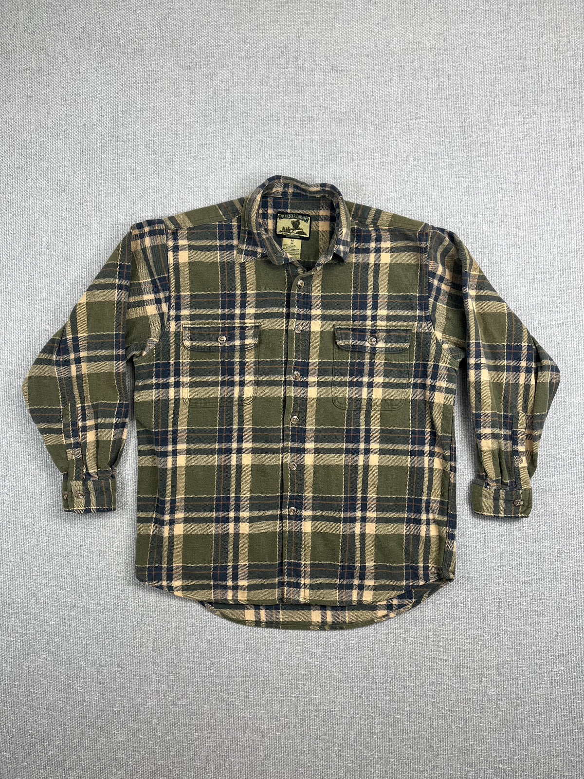 90's Green Flannel Shirt
