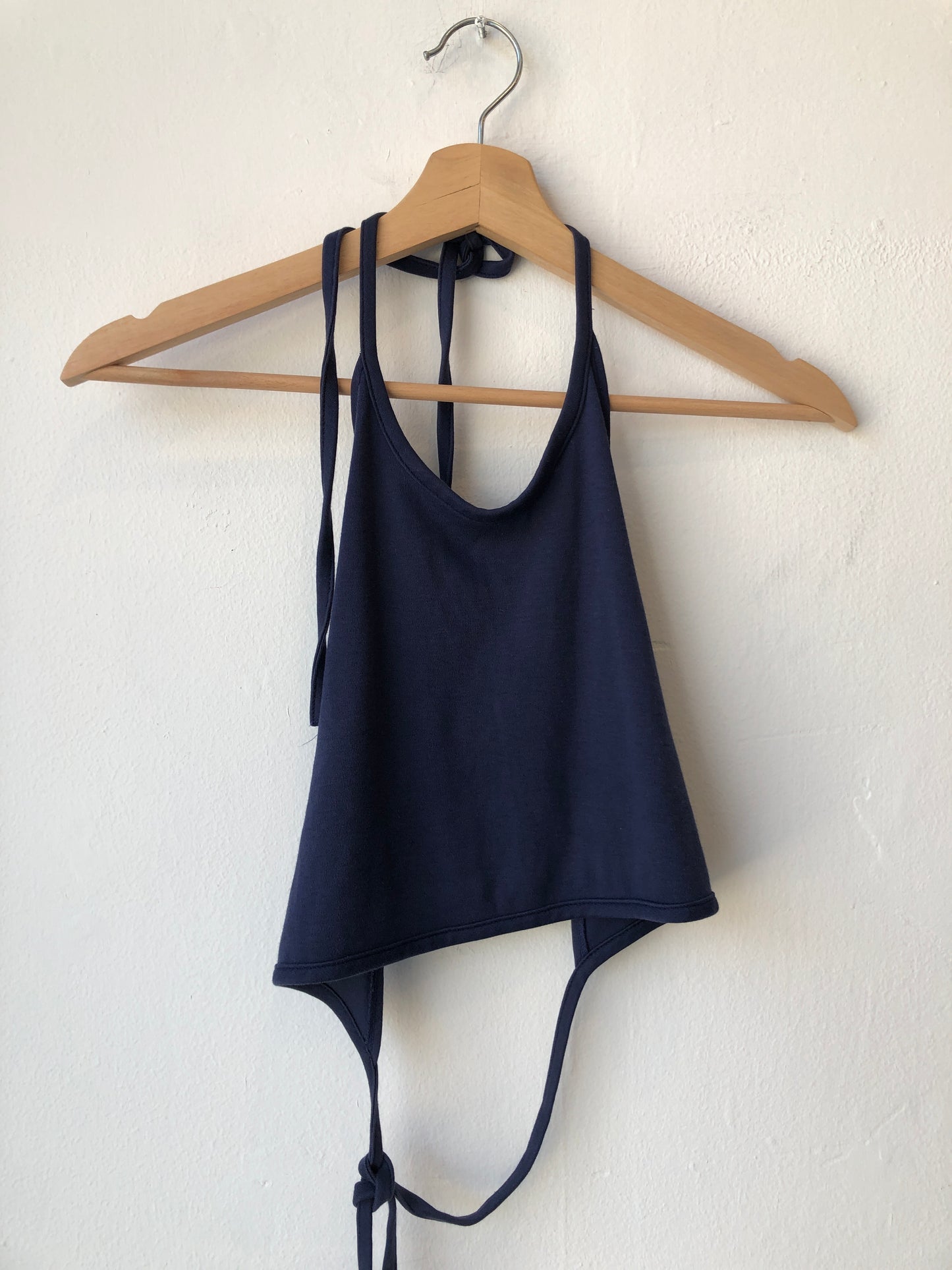 90's Navy Halter Top