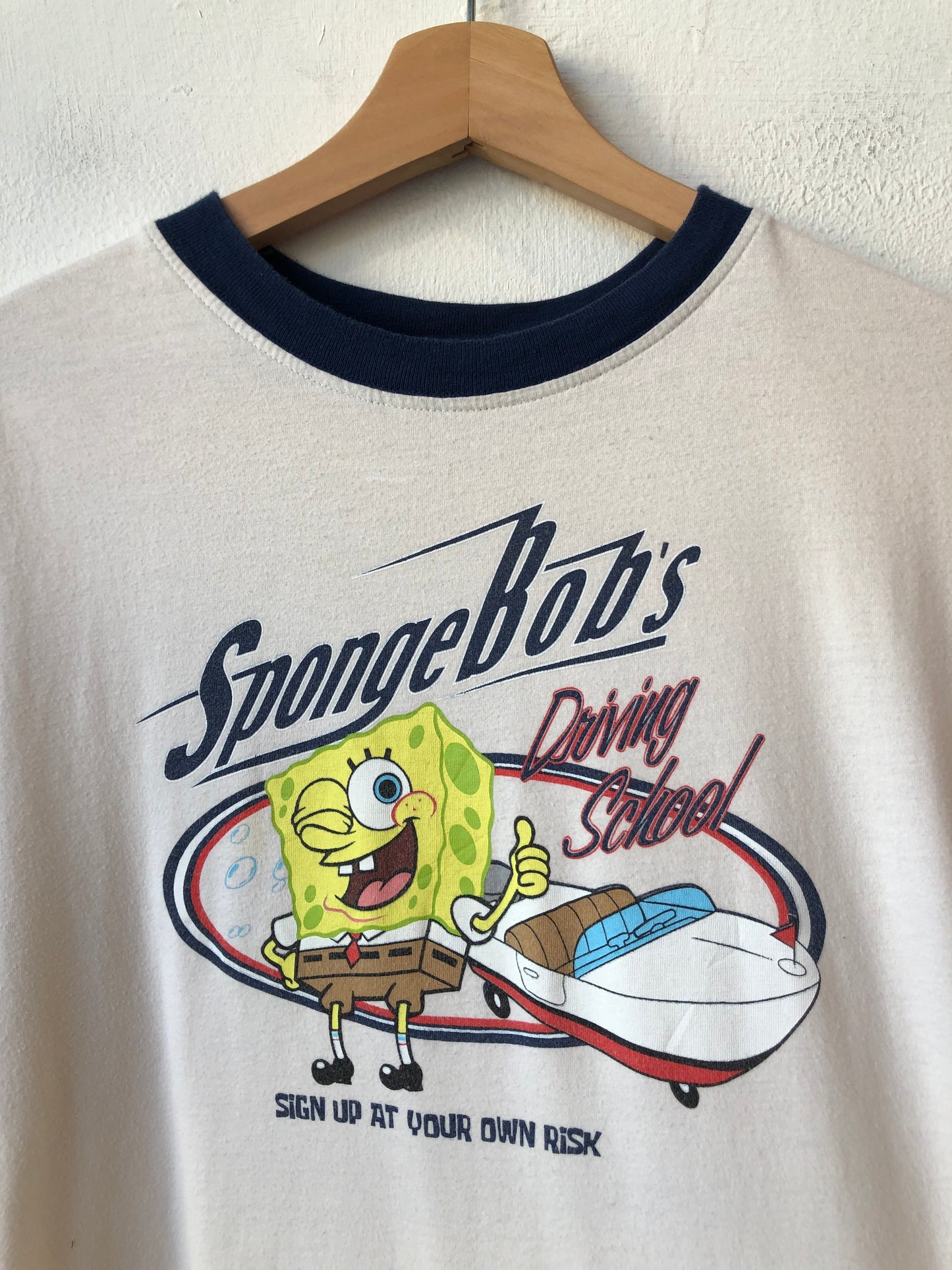 Y2K Spongebob Driving School T-Shirt
