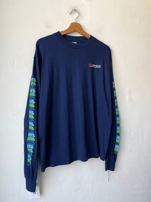 80's Nike Triathlon Long Sleeve Shirt