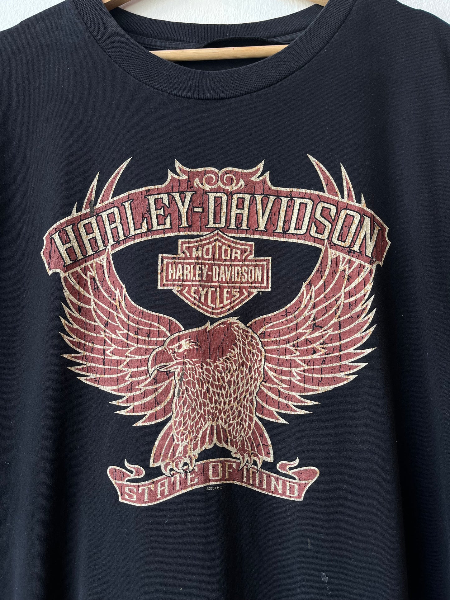 2007 Harley Michigan Cutoff Shirt