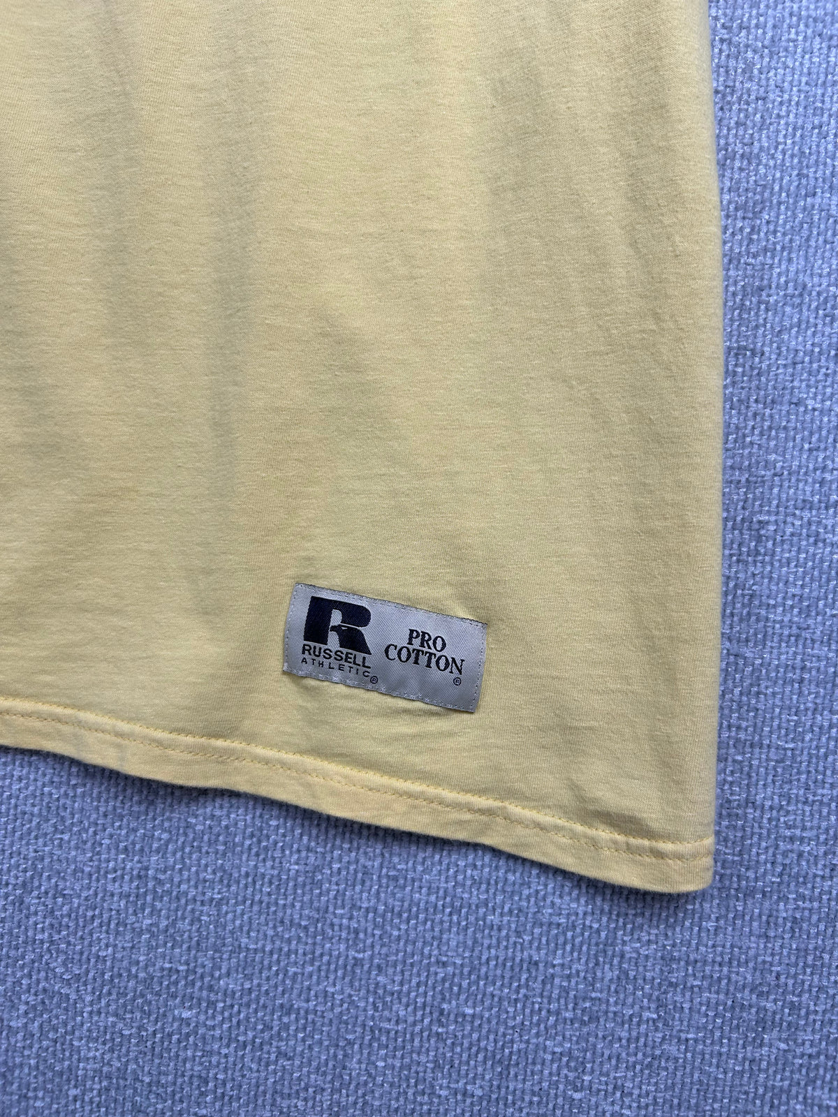 Y2K Yellow Russell Pocket Tee