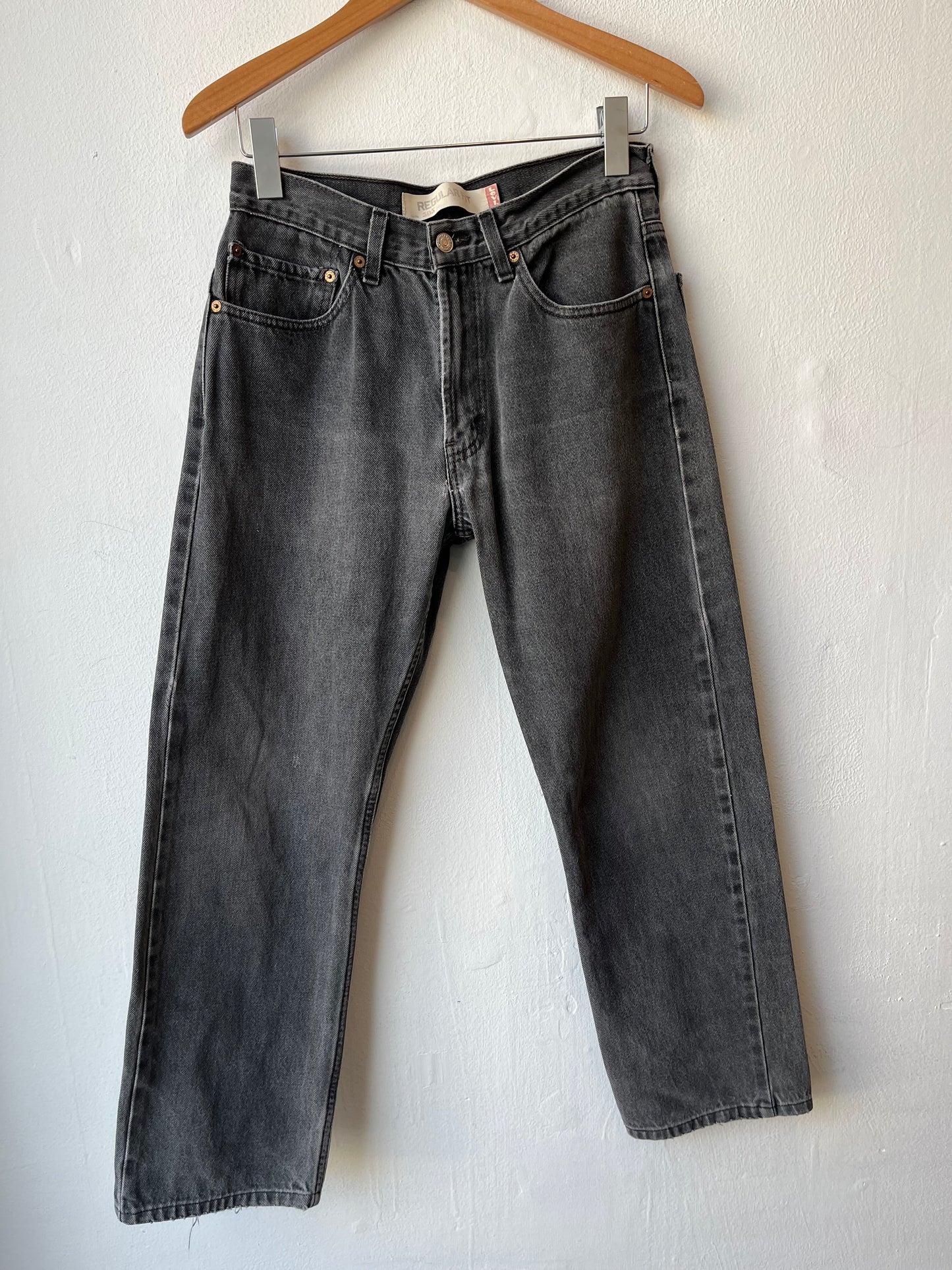 Y2K Black Levi's 505 28"