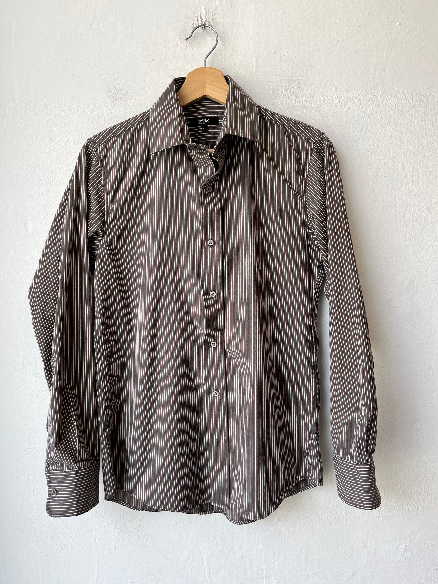 Y2K Pinstripe Dress Shirt