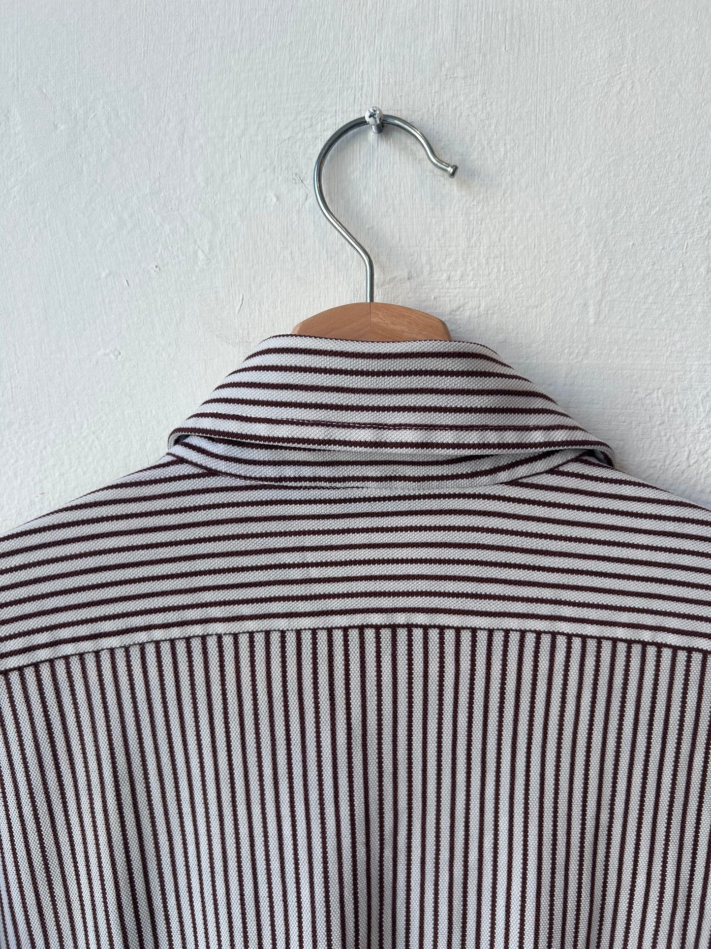 60's Striped Button Down