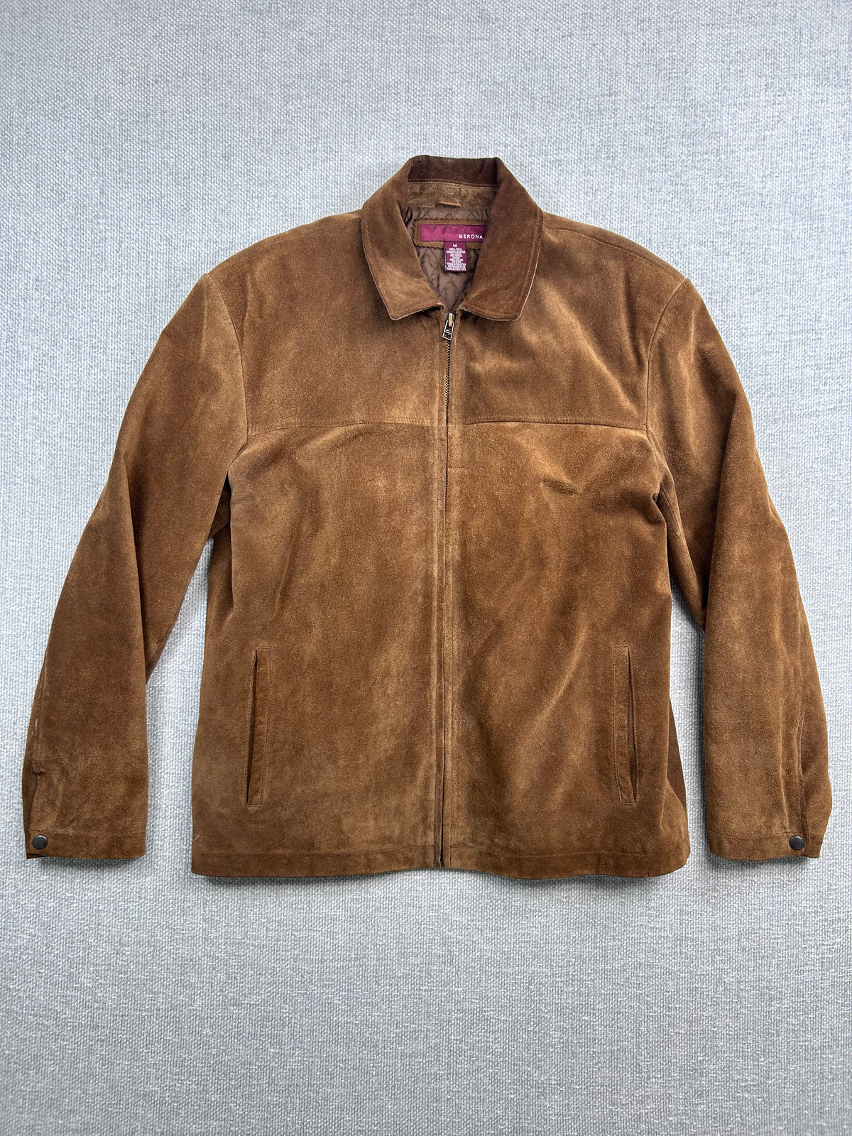 Y2K Brown Suede Jacket