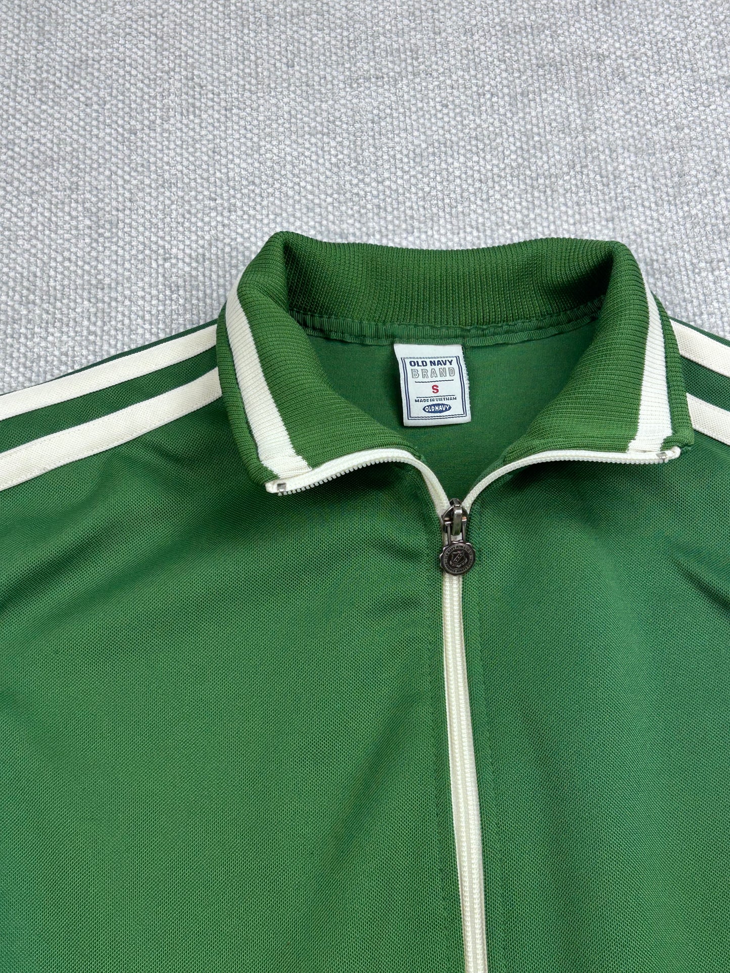 Y2K Old Navy Green Track Jacket