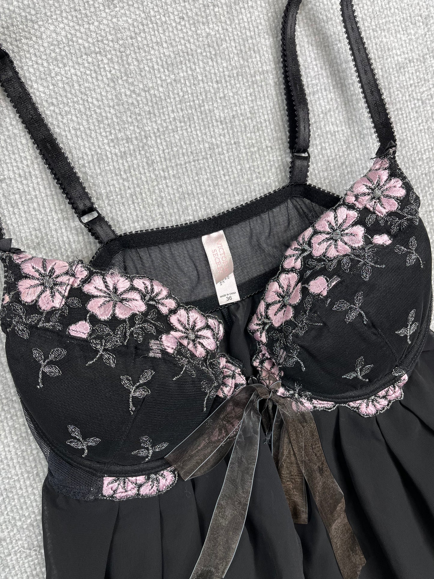 Y2K Victoria's Secret Lingerie Top