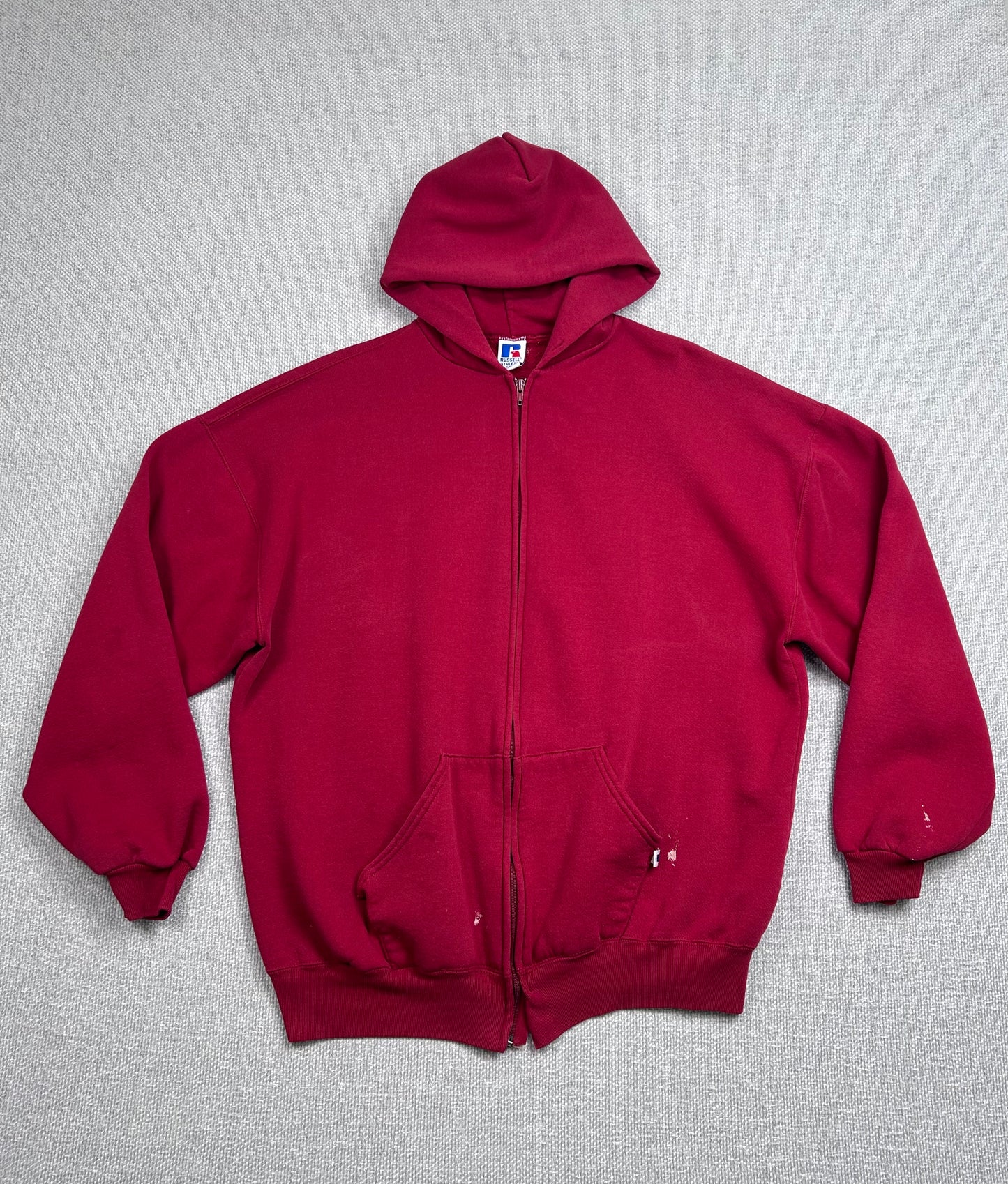 90’s Russell Zip Up Hoodie