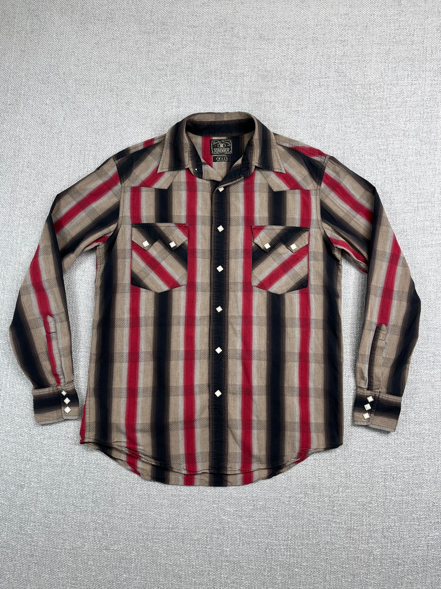Y2K Pearl Snap Lucky Shirt