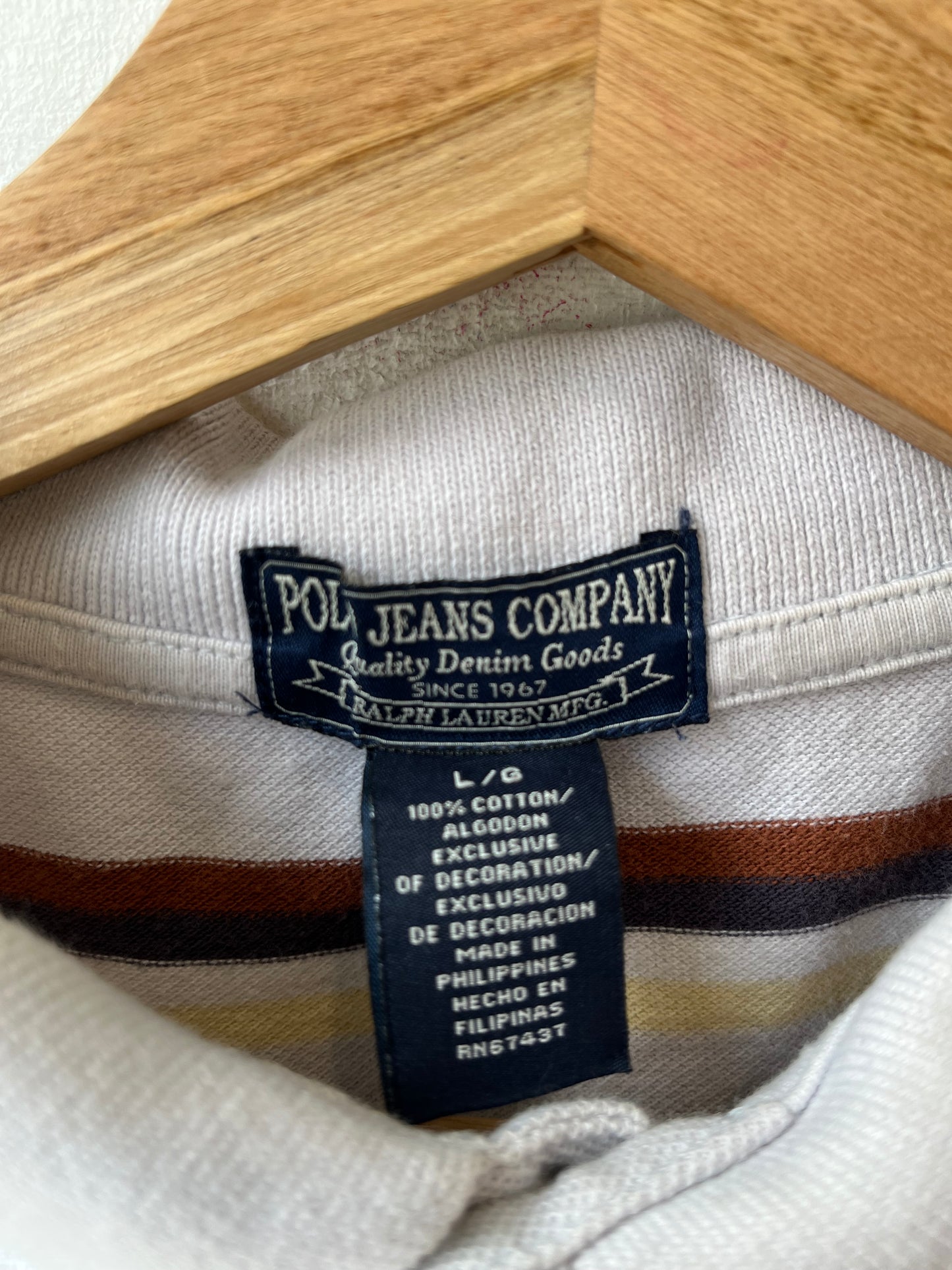 90's Polo Striped Shirt