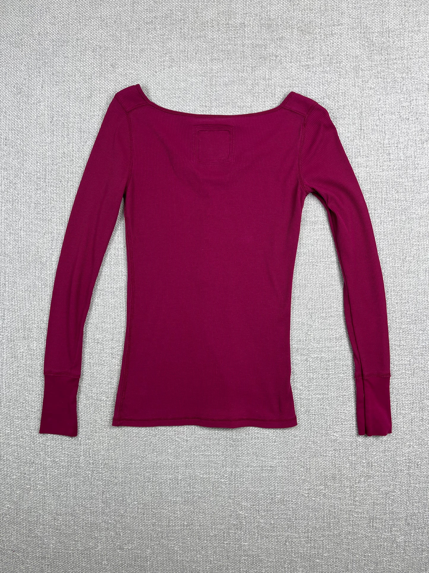 Y2K Thermal Henley Long Sleeve