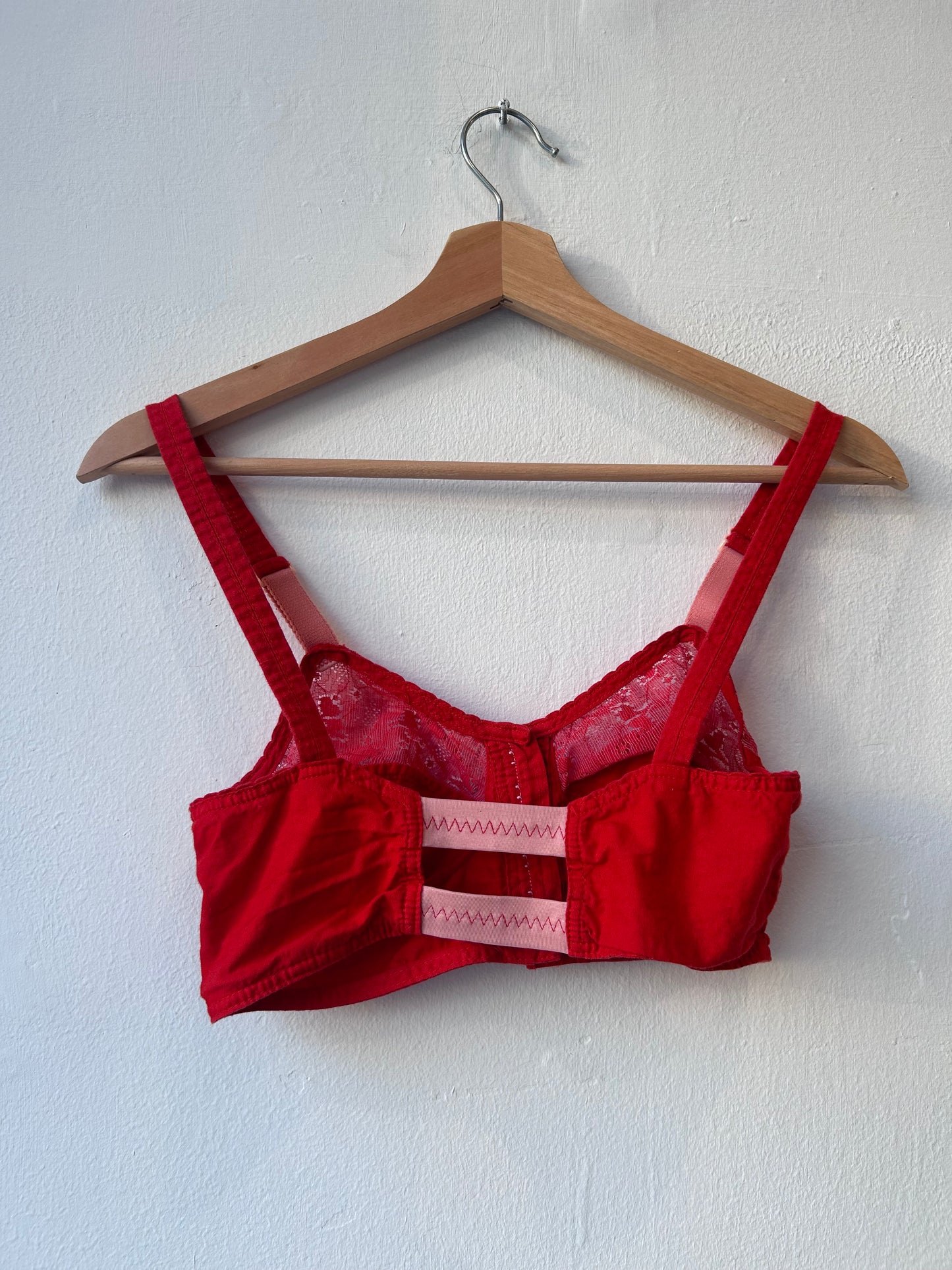 50's Red Bralette