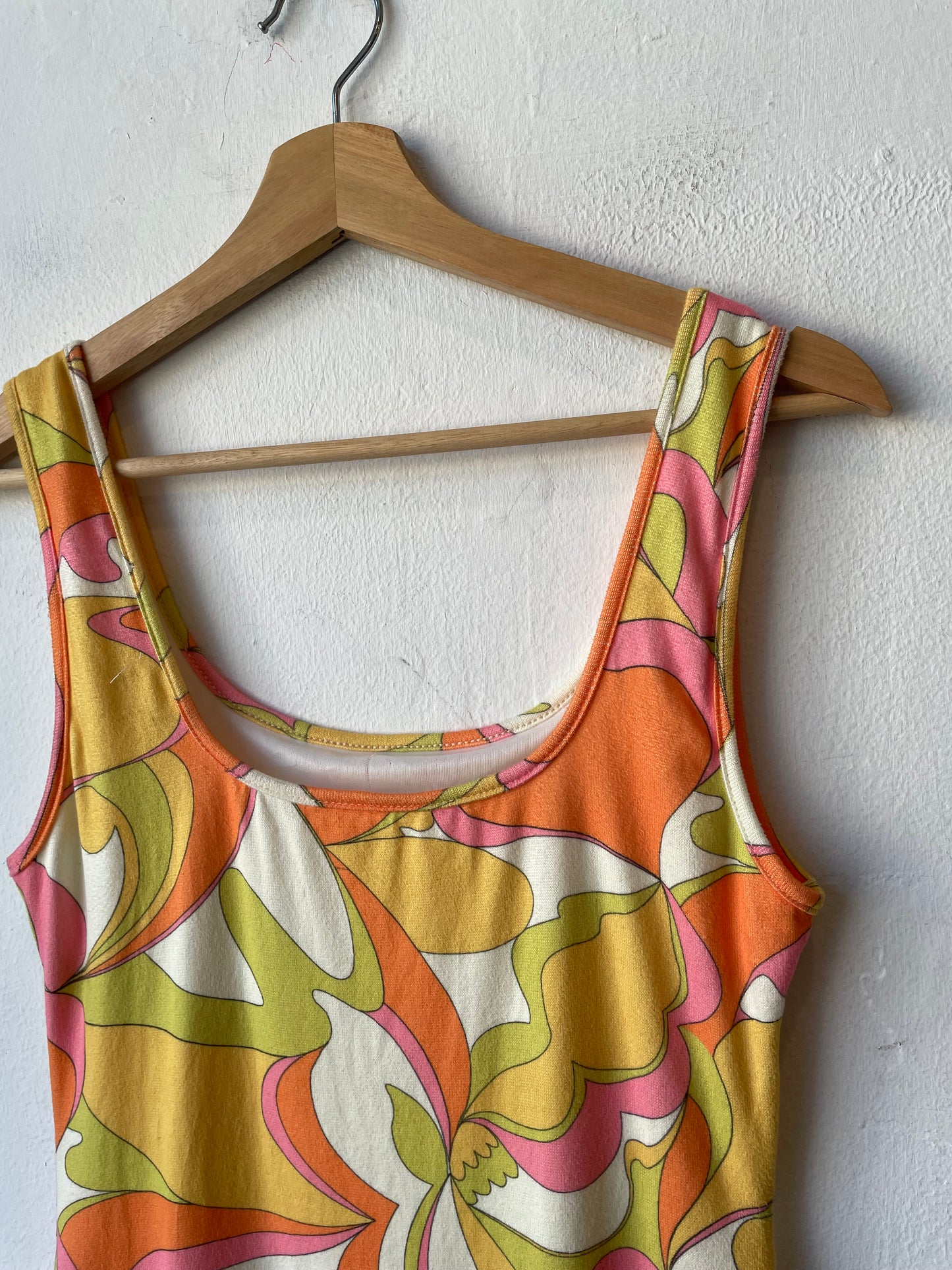 70's Cotton Maxi Dress