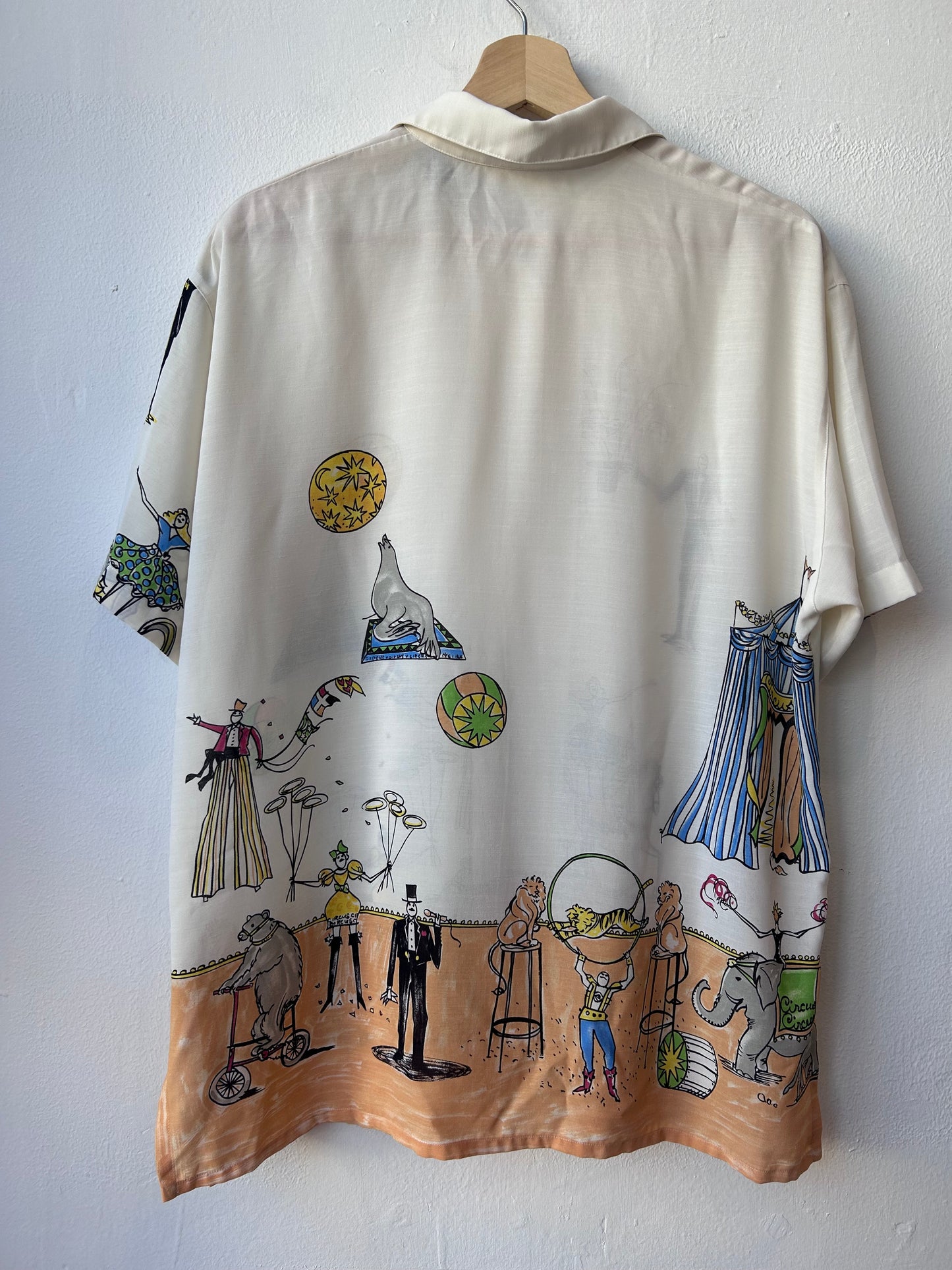 Y2K Circus Button Up