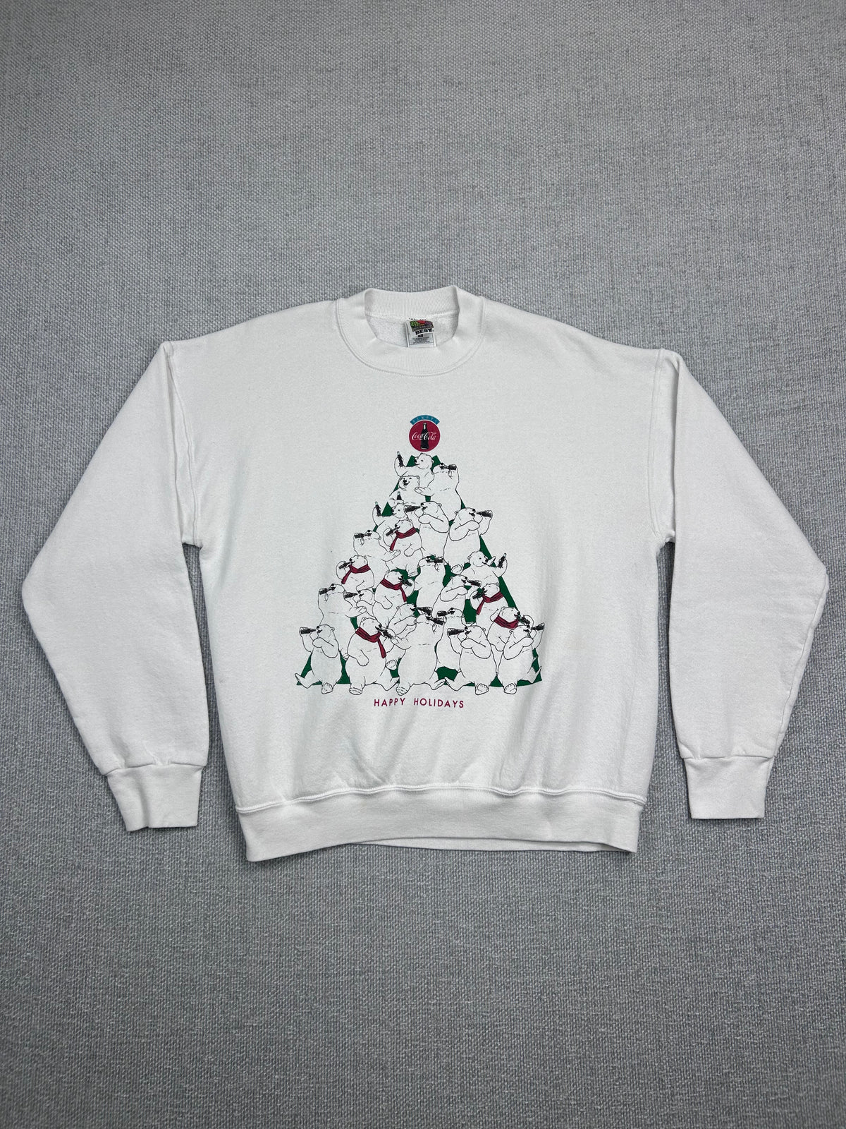 90's Coca Cola Holiday Sweatshirt