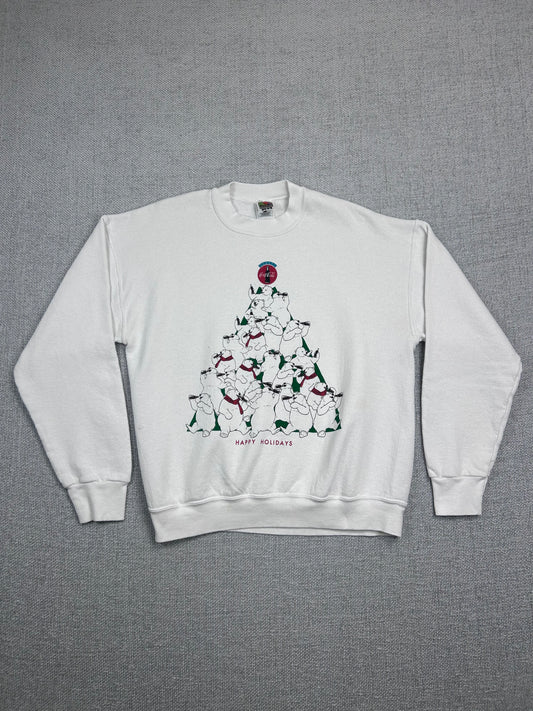 90's Coca Cola Holiday Sweatshirt