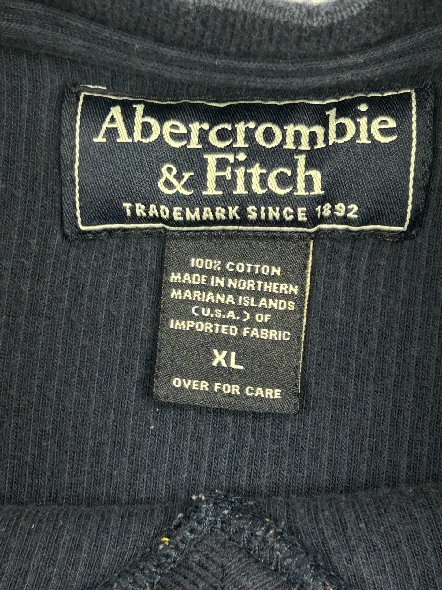 90's Abercrombie Ribbed Long Sleeve Shirt