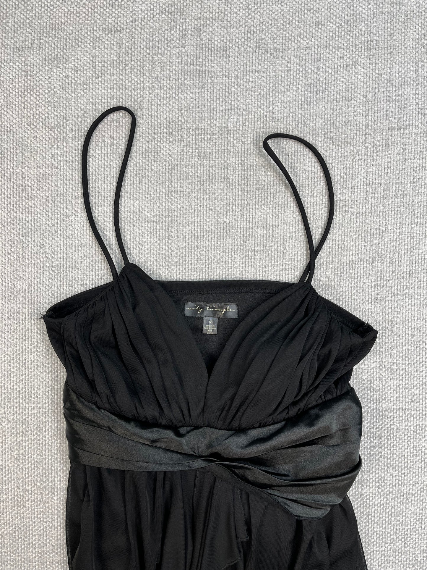 Y2K Black Dress