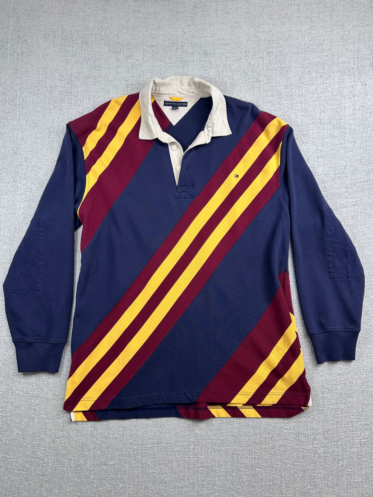 Y2K Striped Rugby Shirt