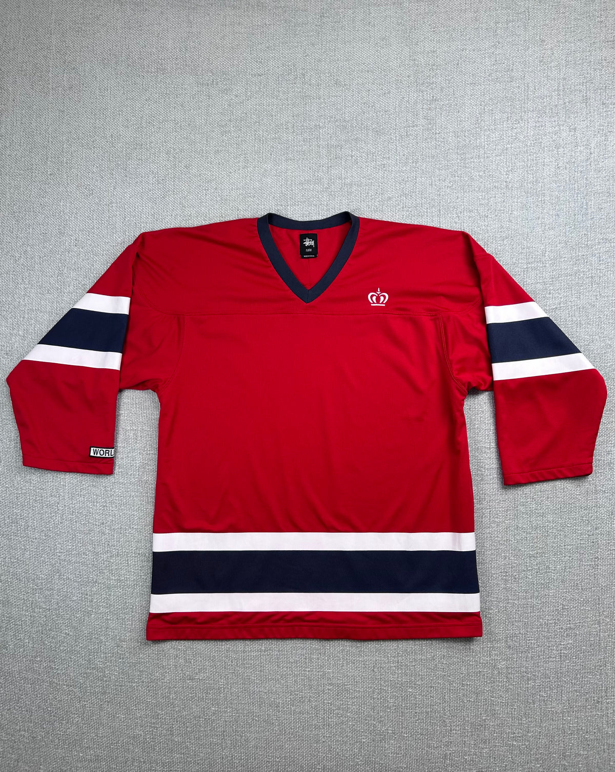 Y2k Stussy Hockey Jersey