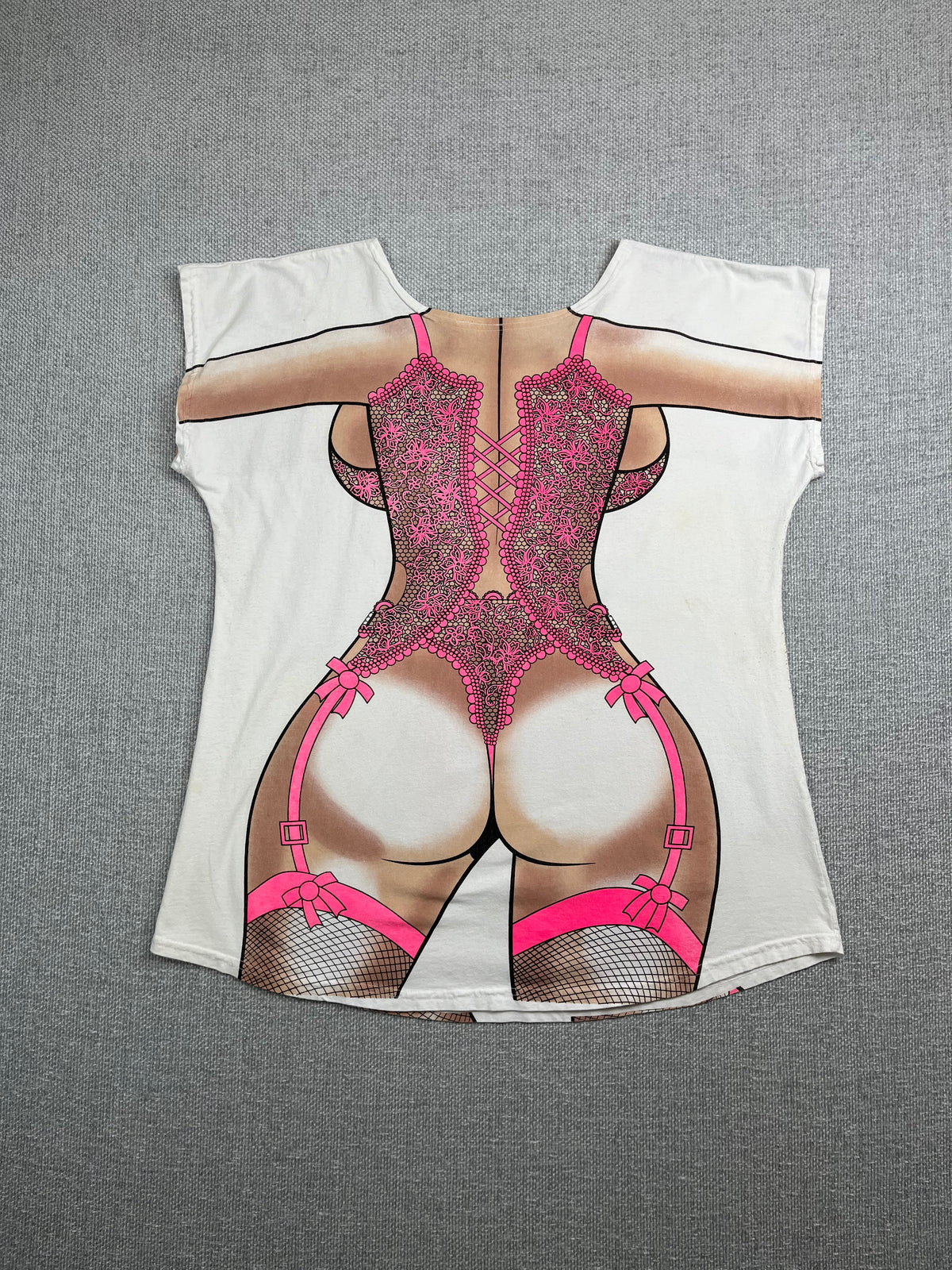 Y2K Pink Corset Playa Del Carmen Cover Up