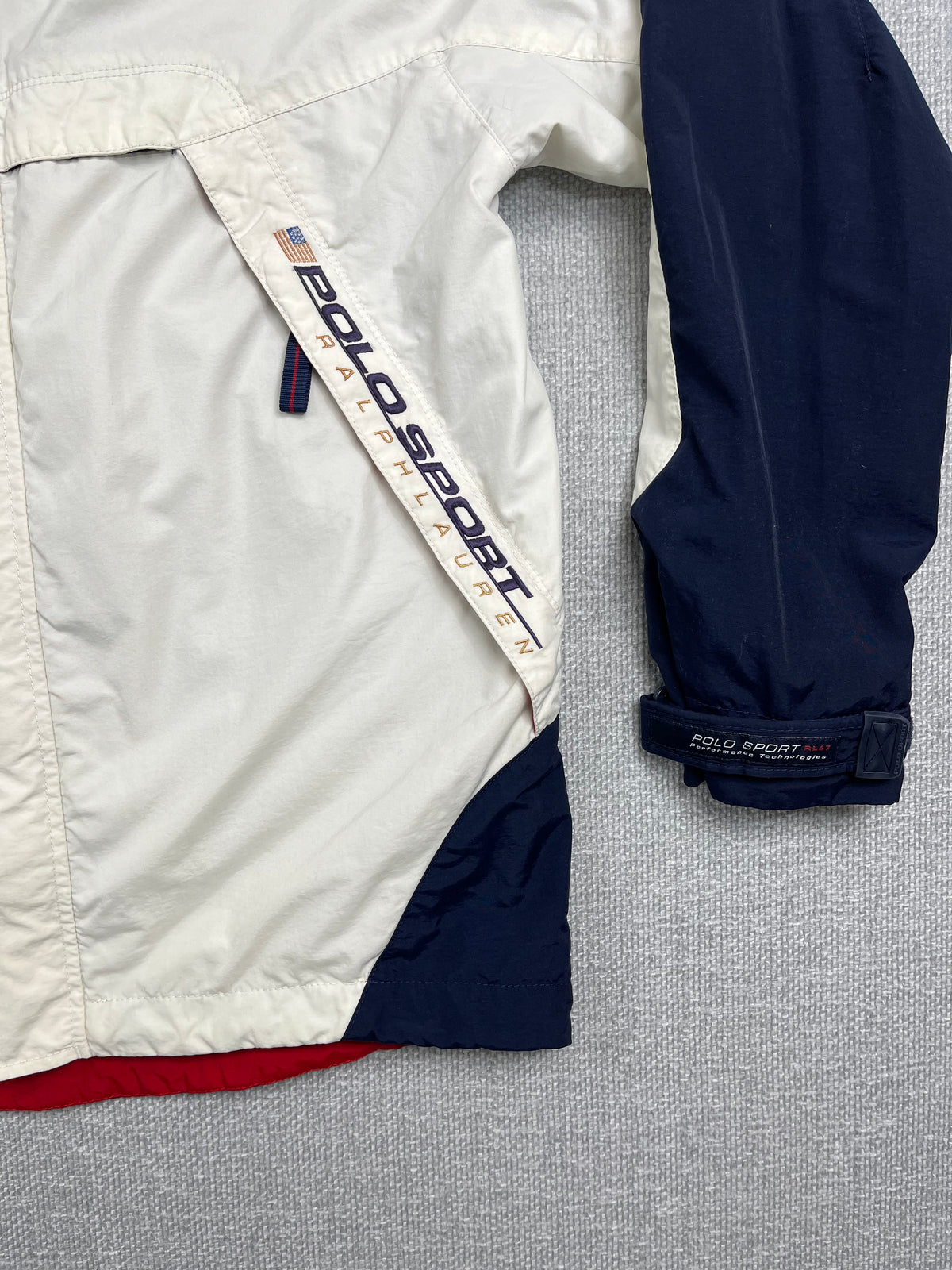 90's Polo Sport Hooded Windbreaker