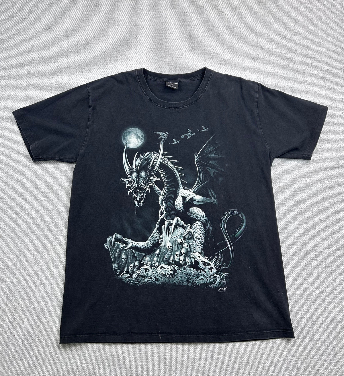 Y2K Dragon Glow in the Dark T-Shirt