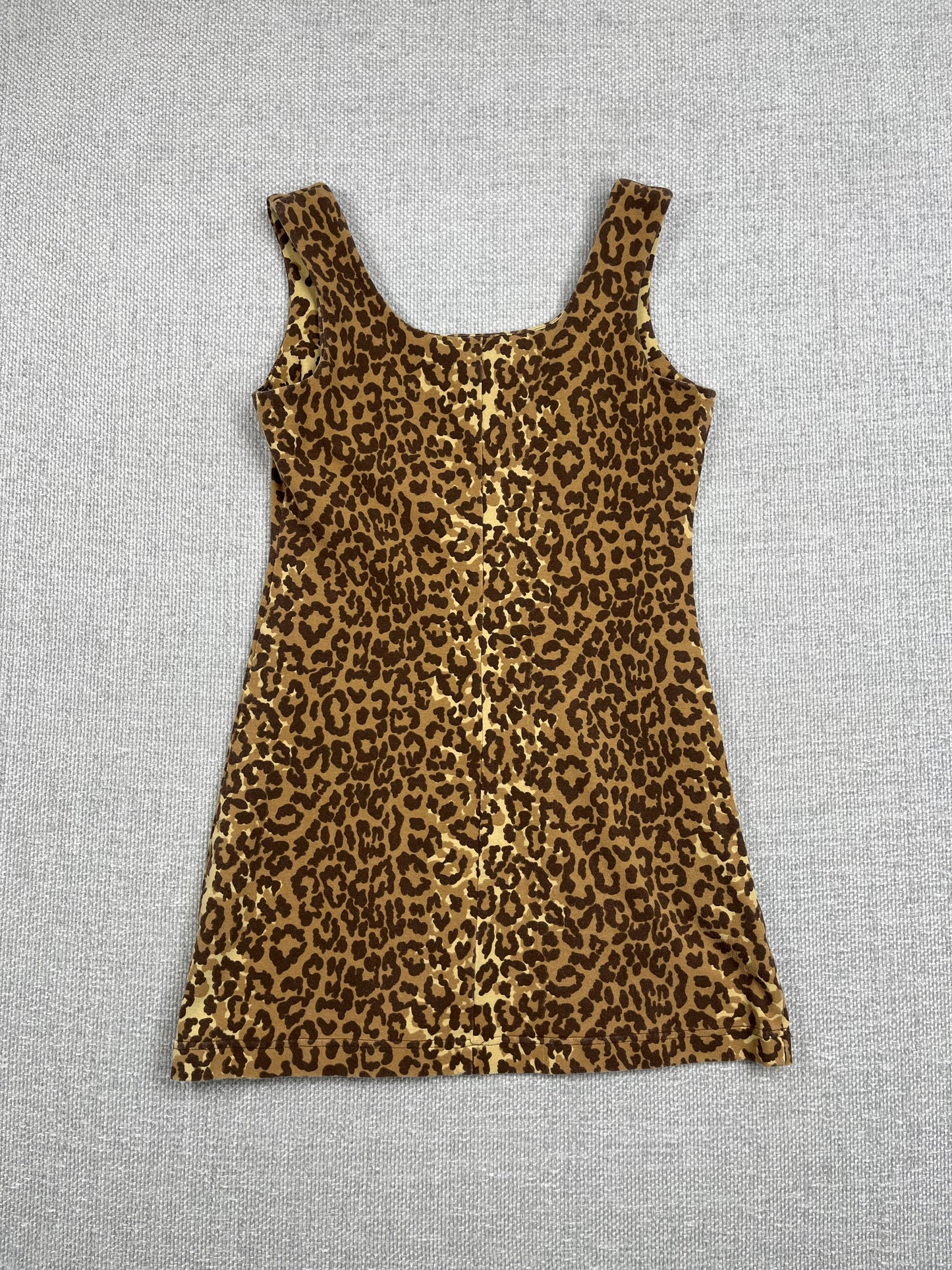 90's Cheetah Print Bodycon Dress