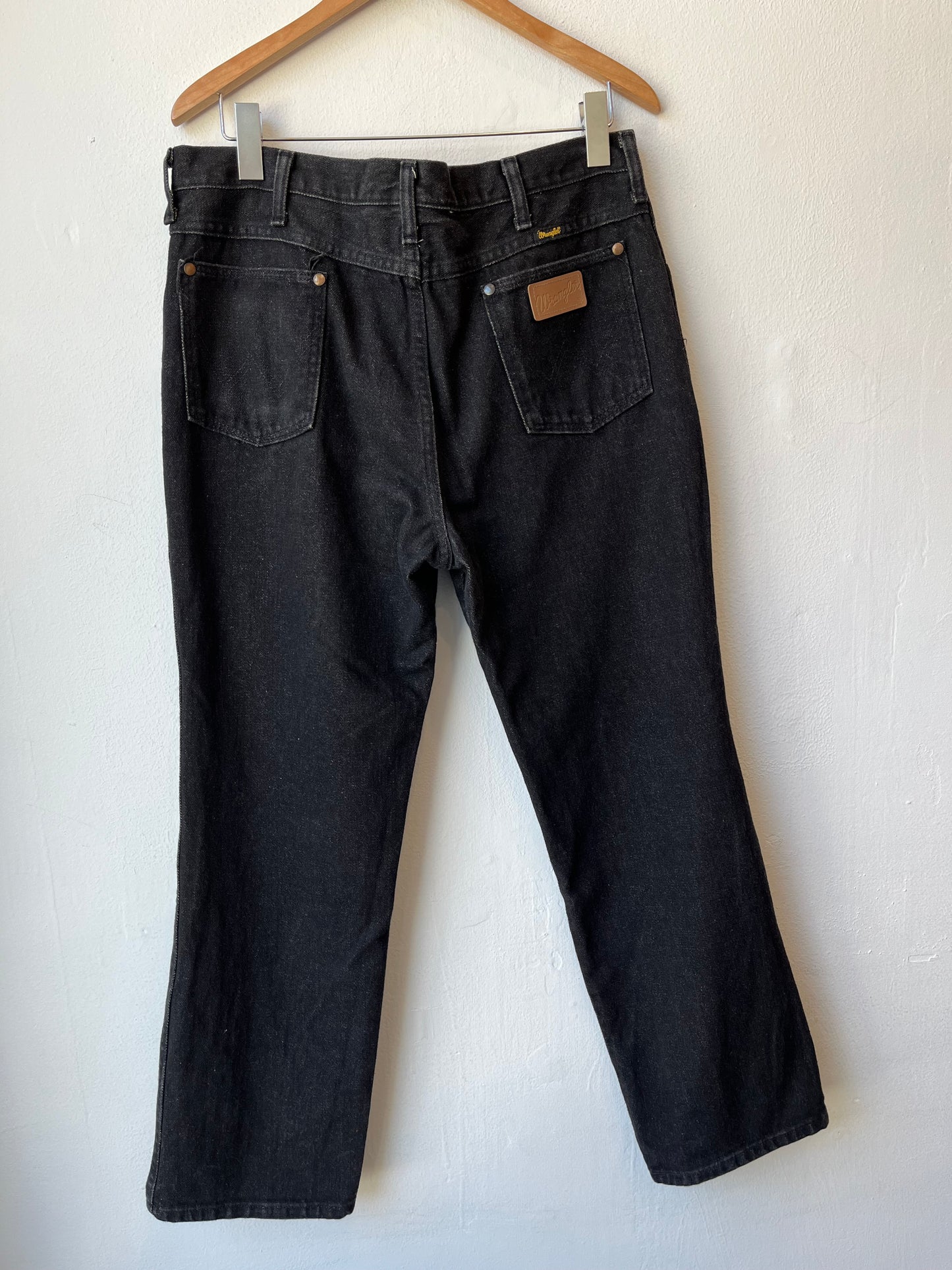 90's Wrangler Black Jeans 36"