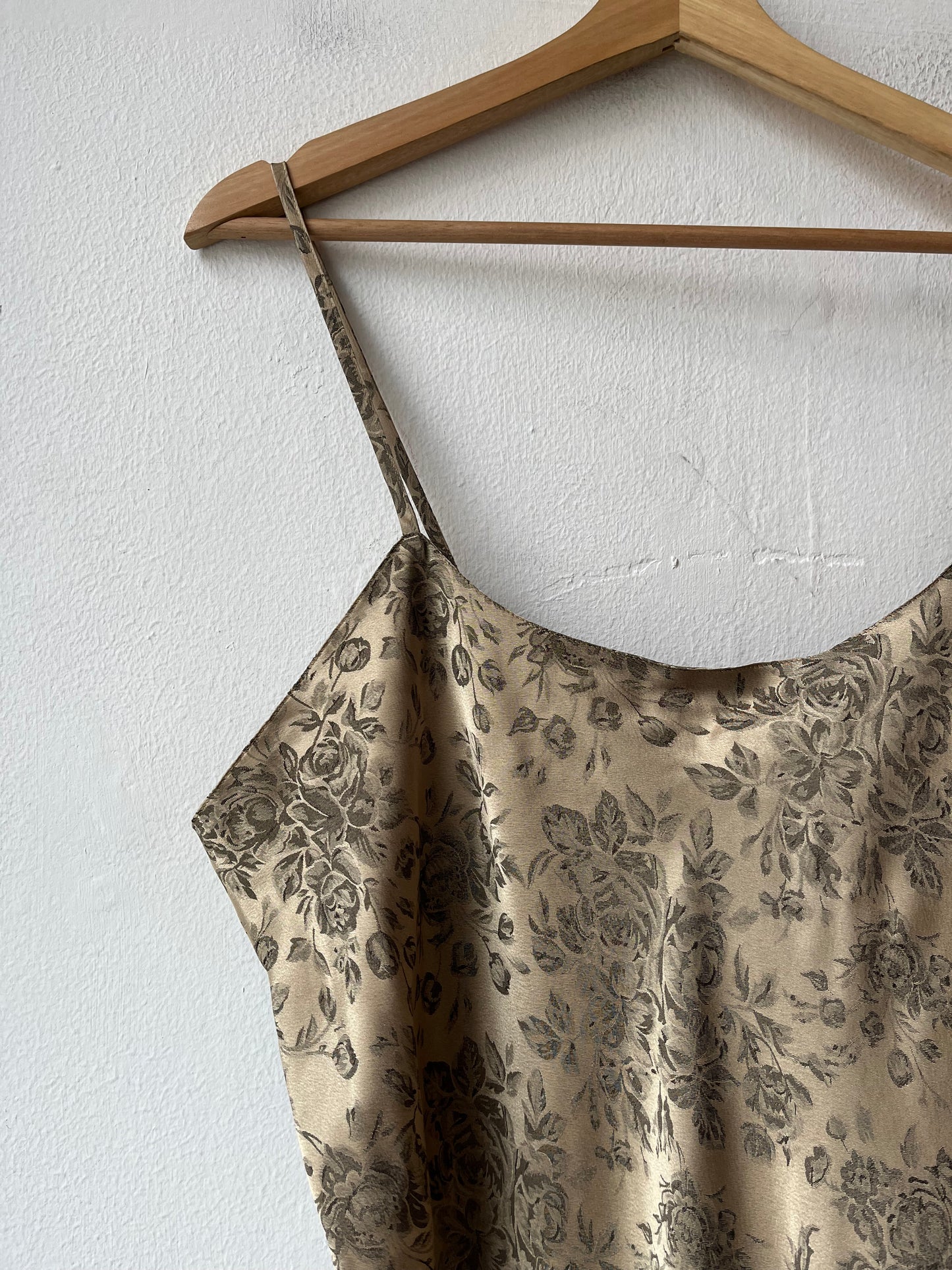 90's Shimmery Gold Dress
