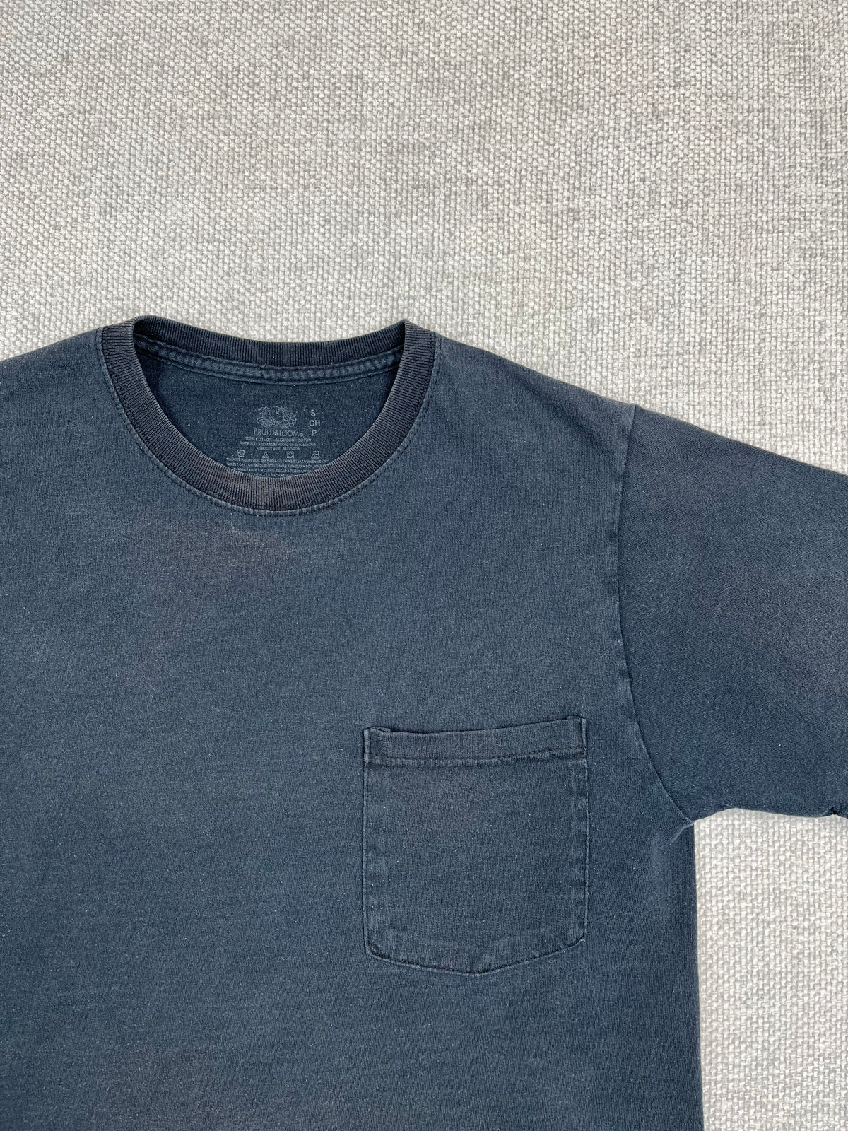 Y2K Black Pocket Tee