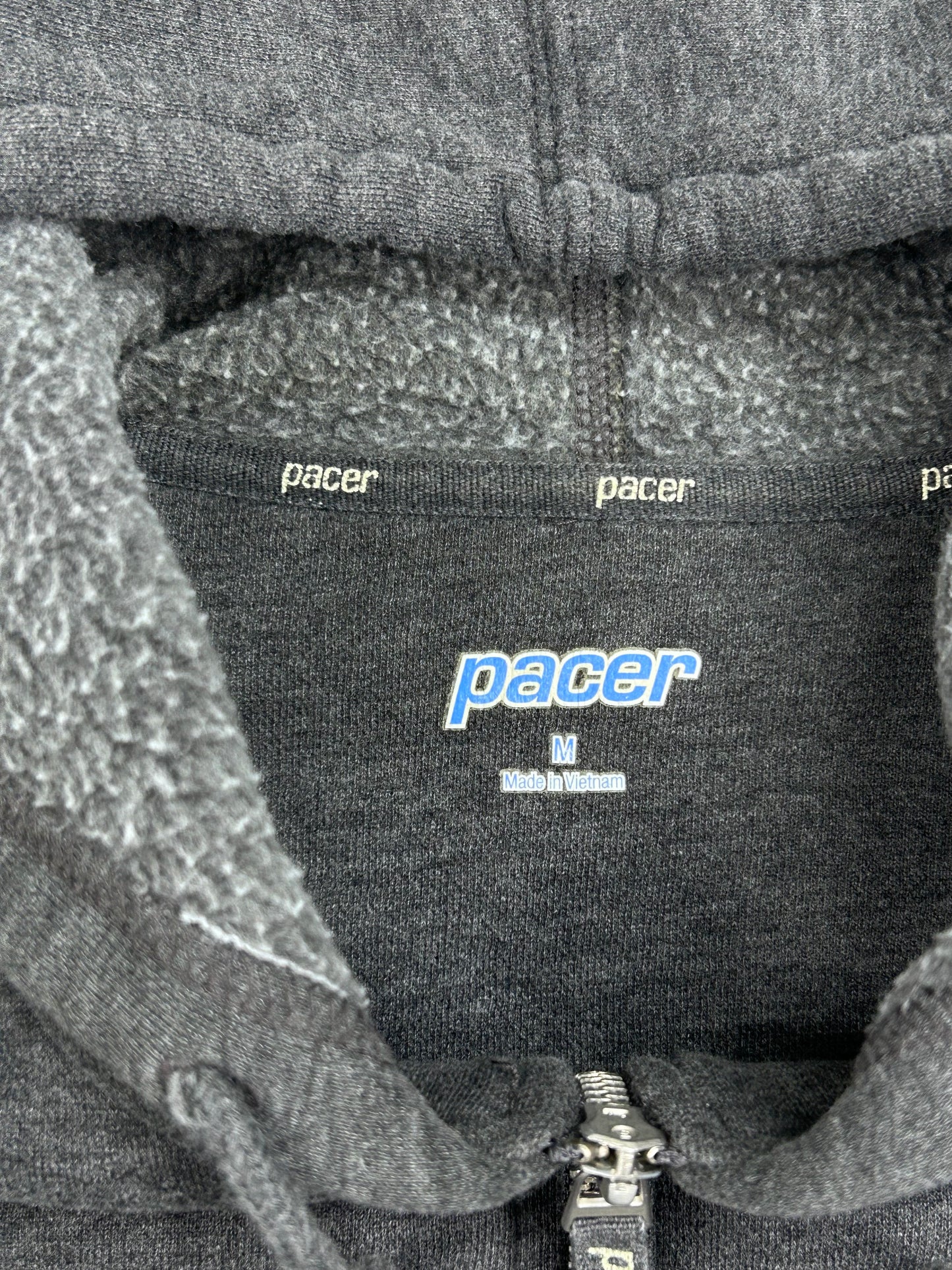 Y2K Gray Zip Up Hoodie