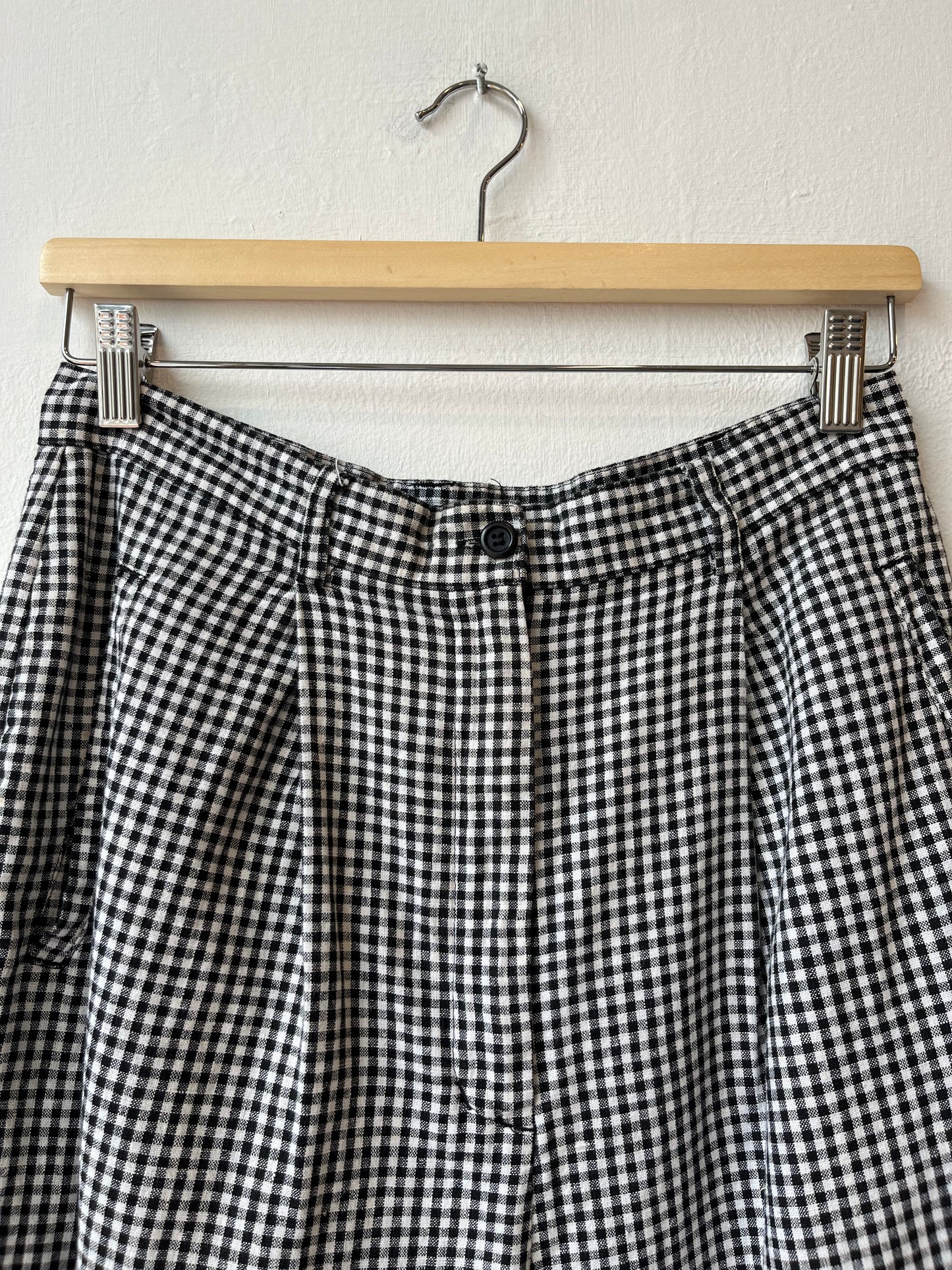 Y2K Gingham Pants 28”