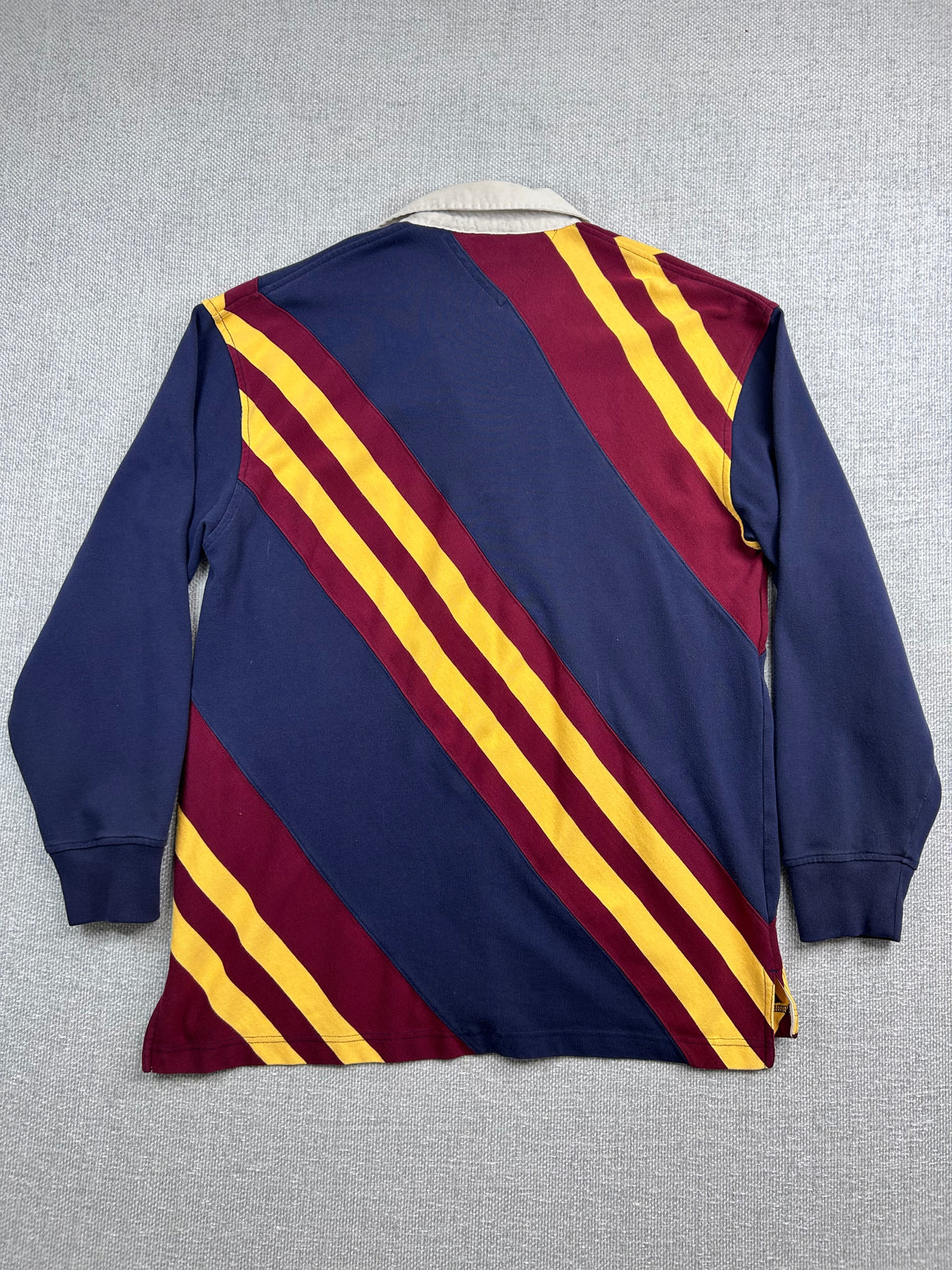 Y2K Striped Rugby Shirt