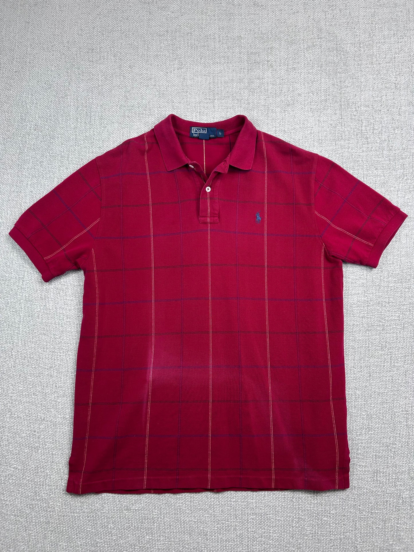 90's Red Polo Shirt
