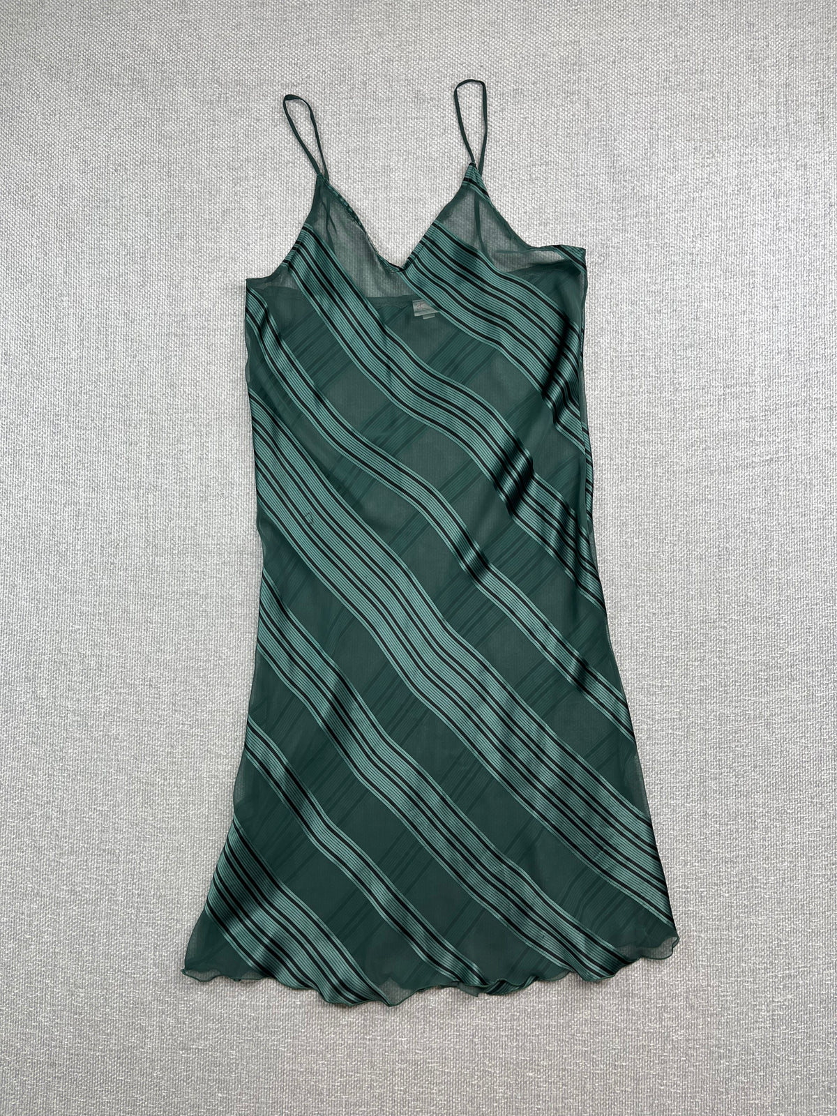 90's Sheer Striped Dress